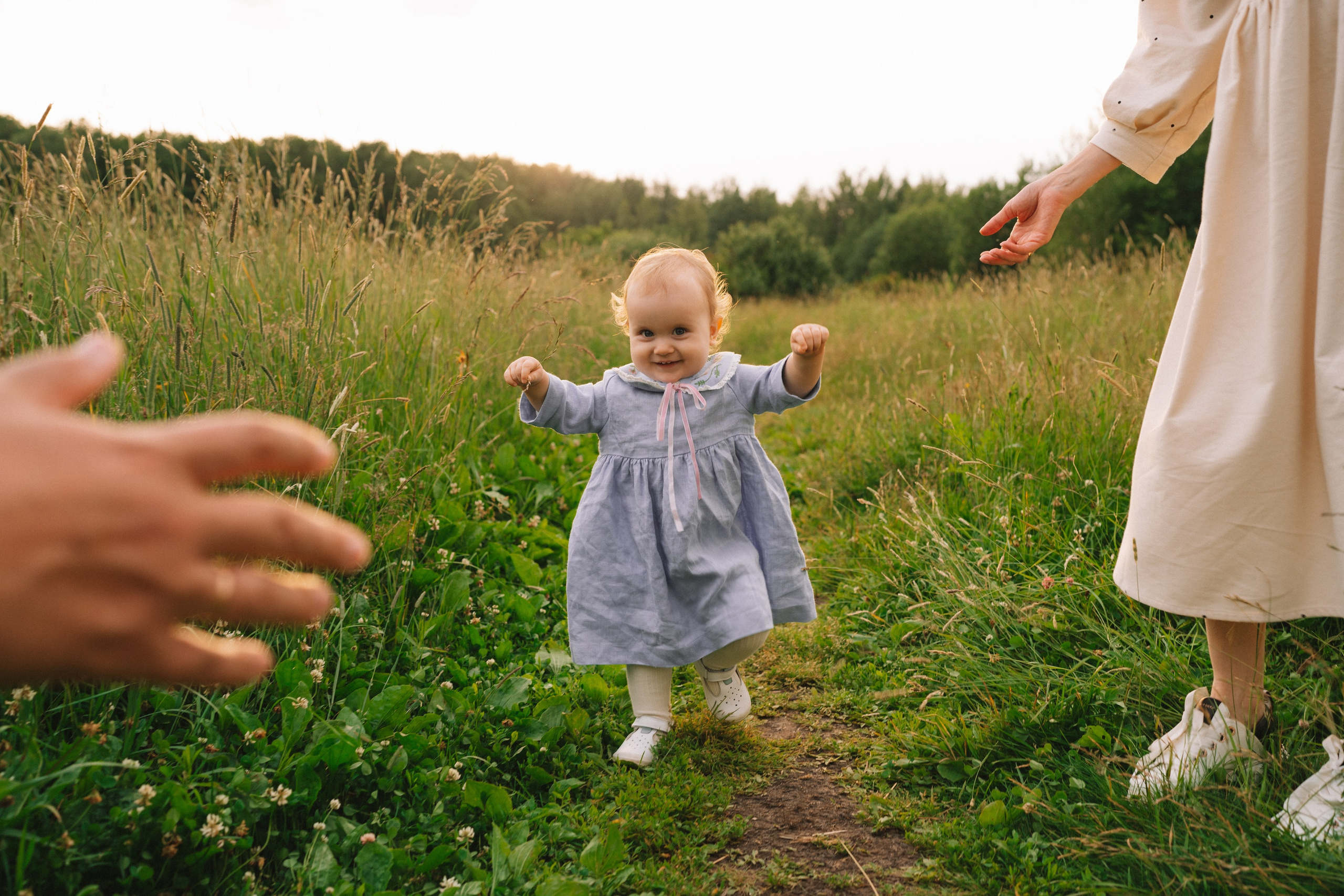 Таня, Леша и Полина. Семейный фотограф Валерия Фабричникова, Москва