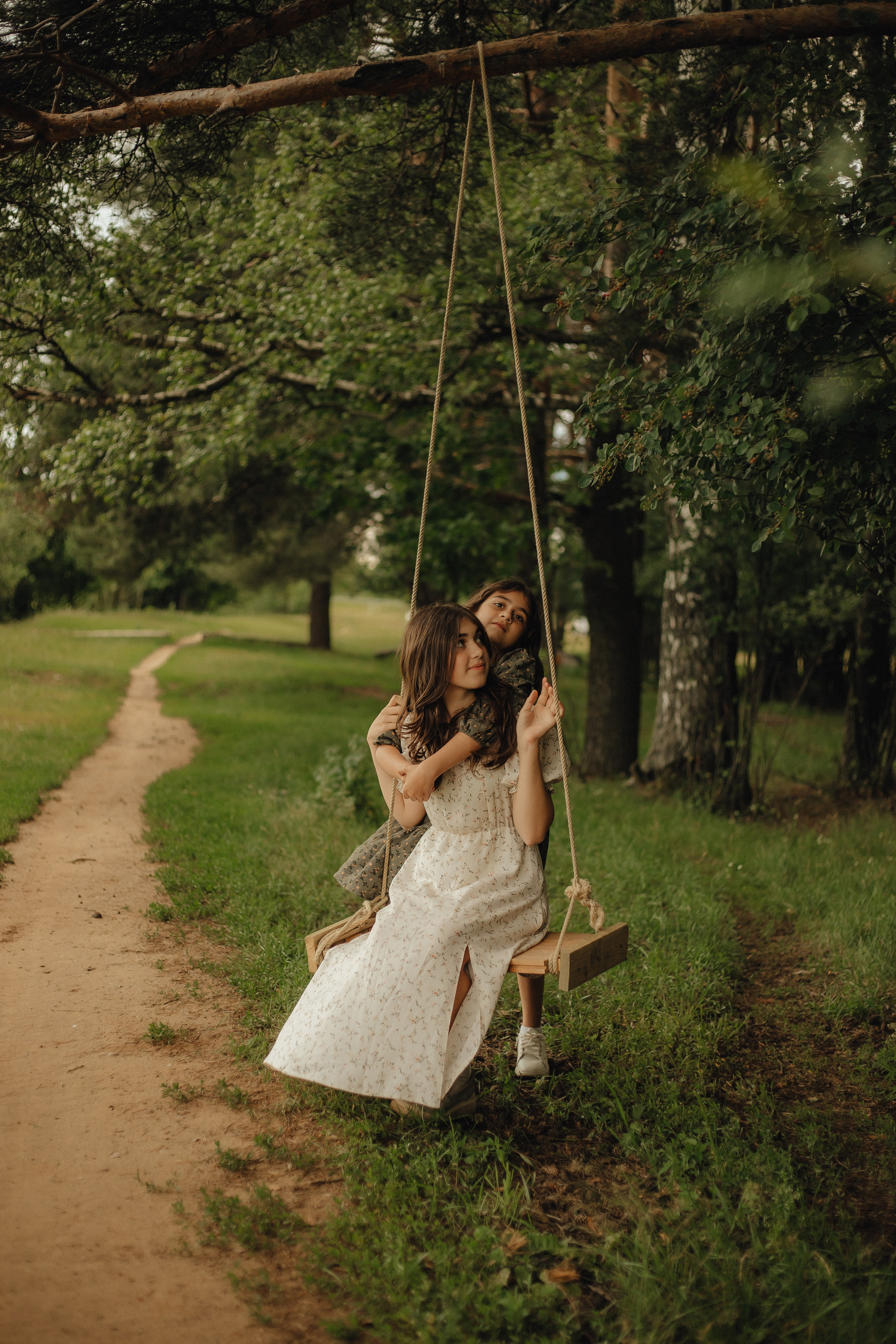 Мария с детьми. Семейный фотограф в Москве и Московской области Лазутина Валентина