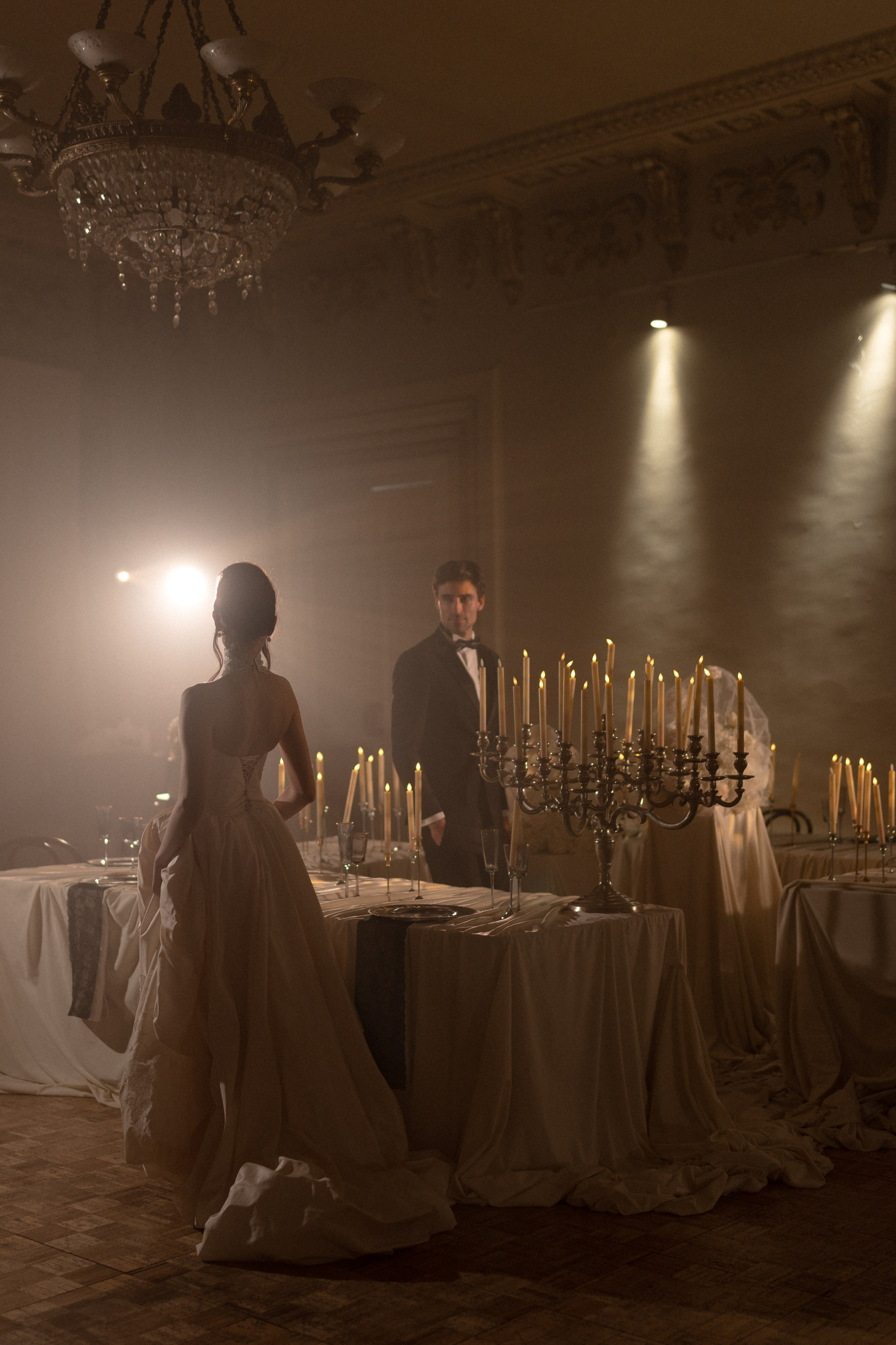 Ужин при свечах. Свадебный и репортажный фотограф Москва