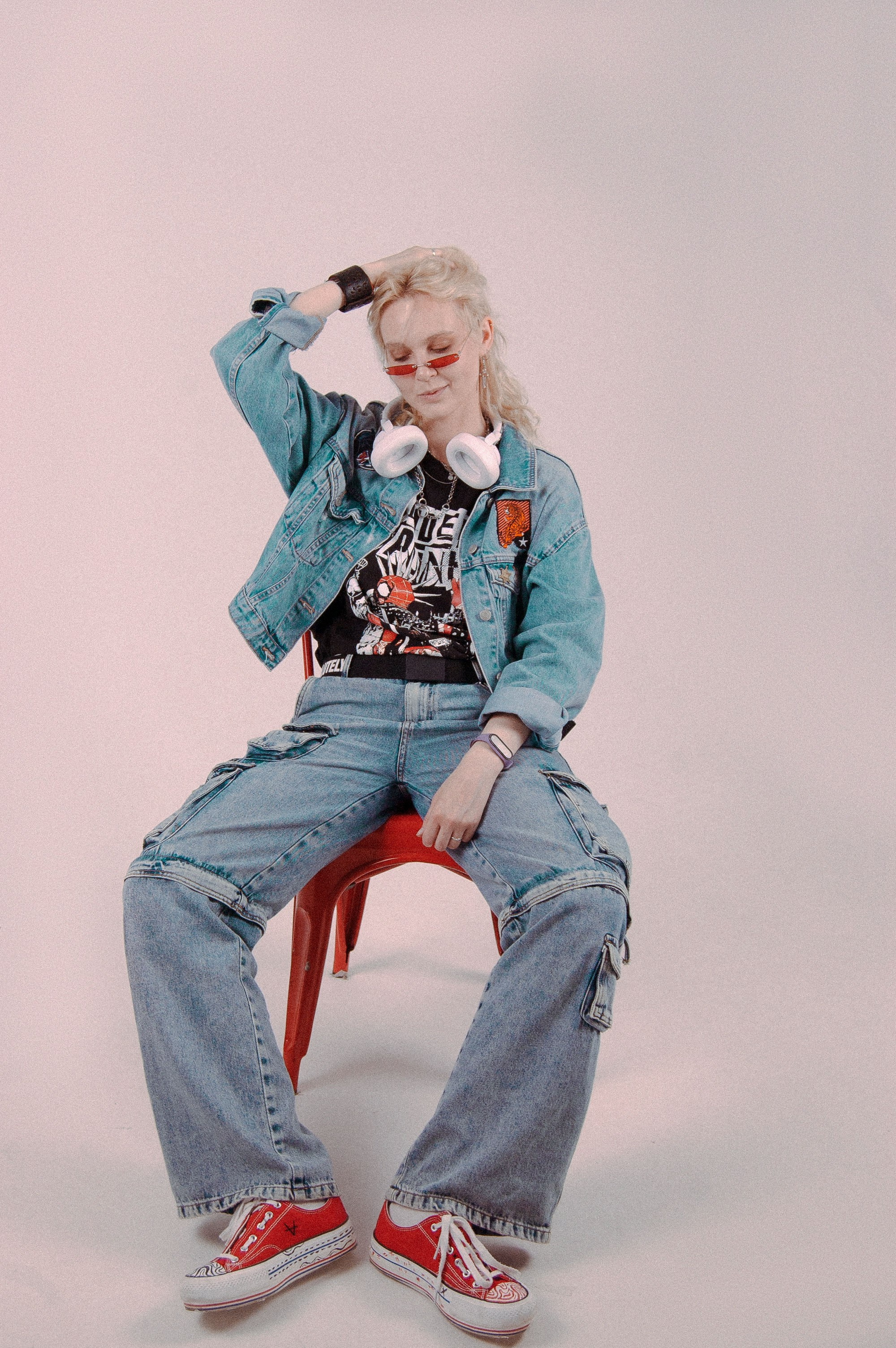 В студии. Фотохудожник Леонида Анисимова