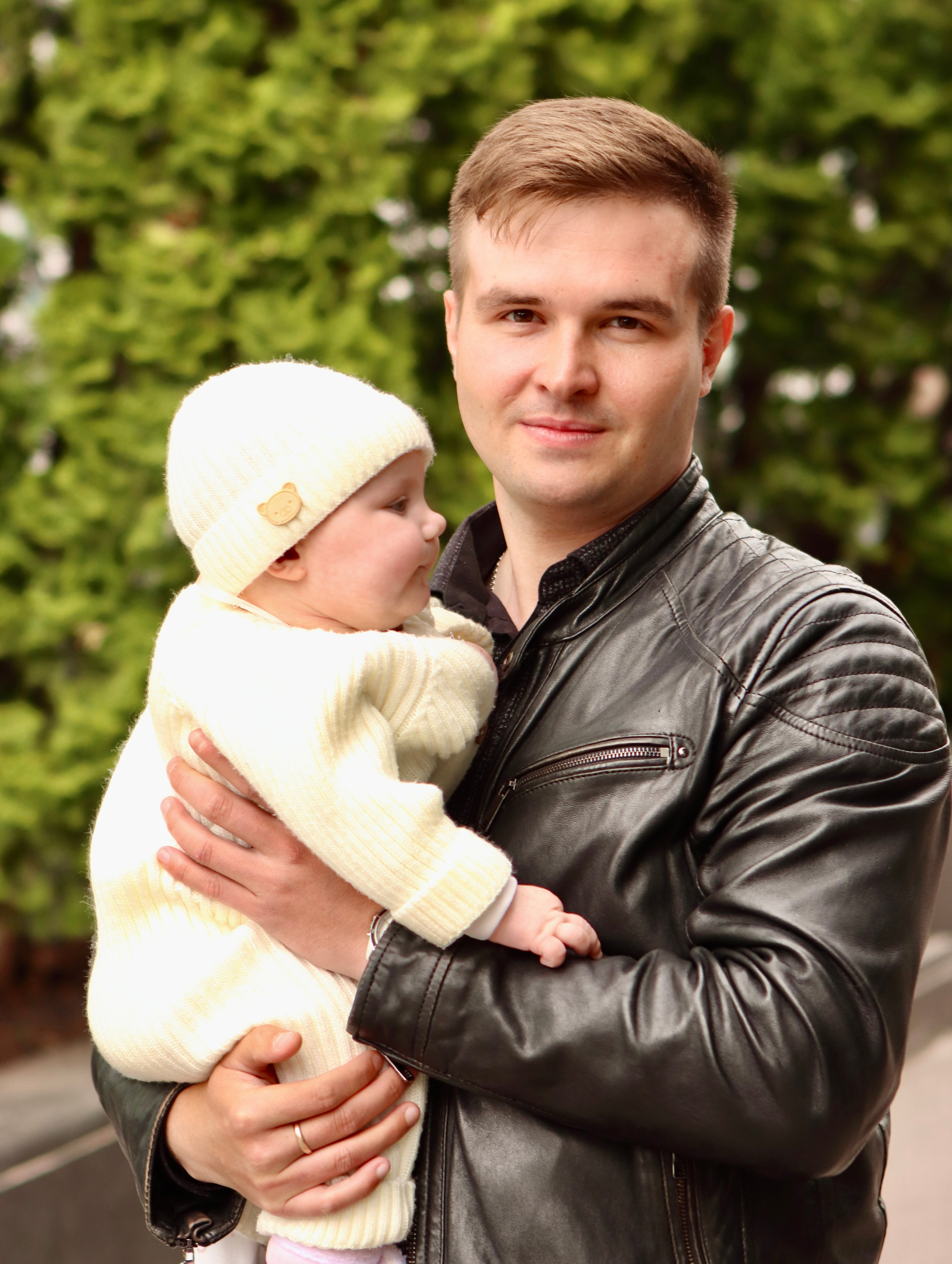 Анастасия и Вадим — крещение Виктории. Фотограф в Курске Смирнов Евгений