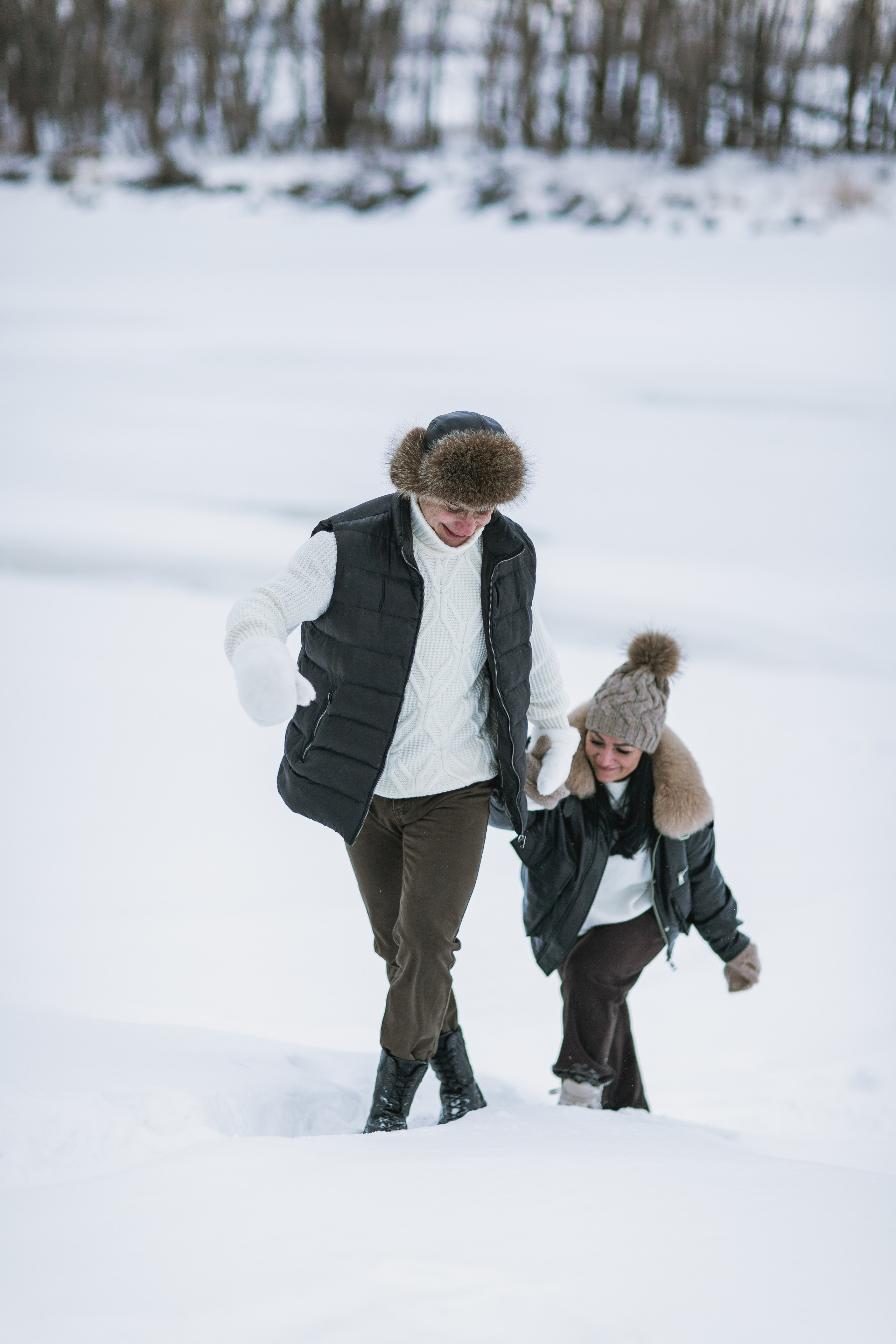 Снежные объятия