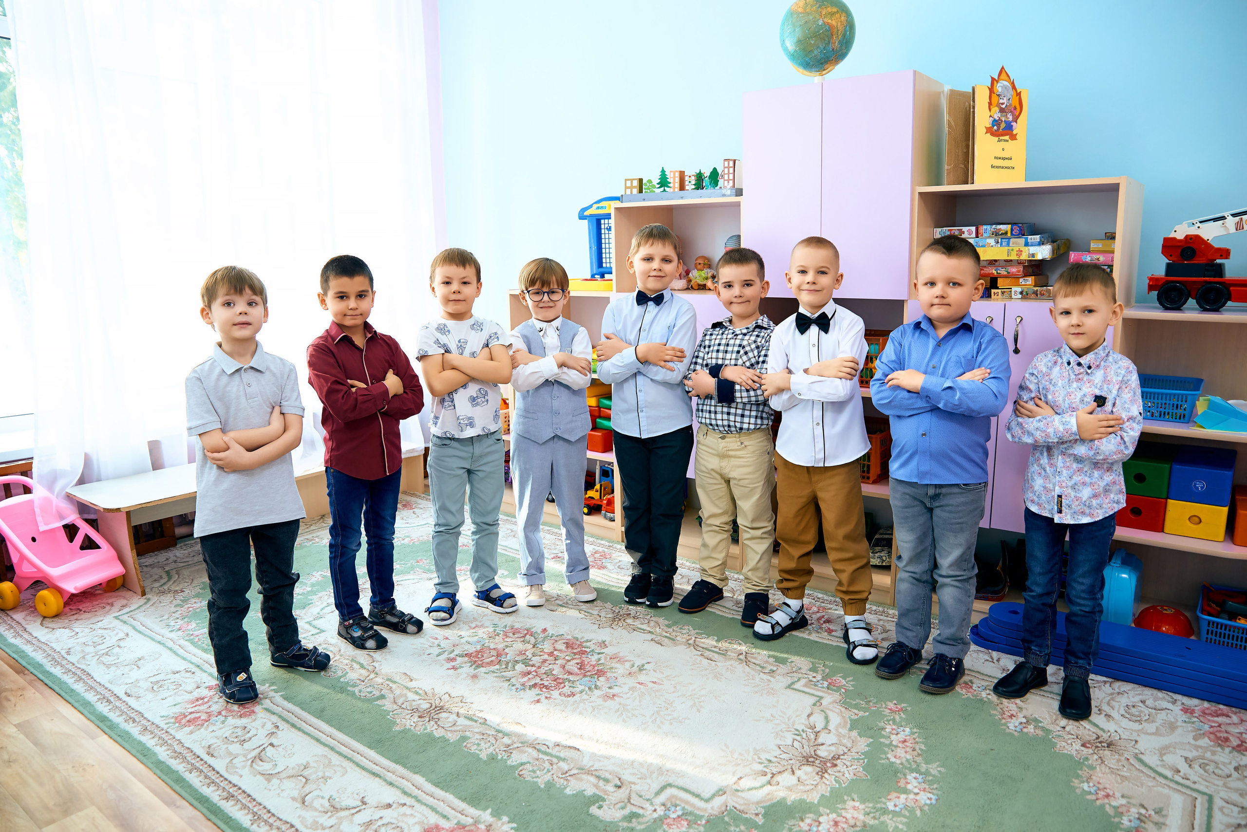 Группа Капельки Детский сад Глазуновка выпуск 2024. Фотограф в Орле Павел Черкасов