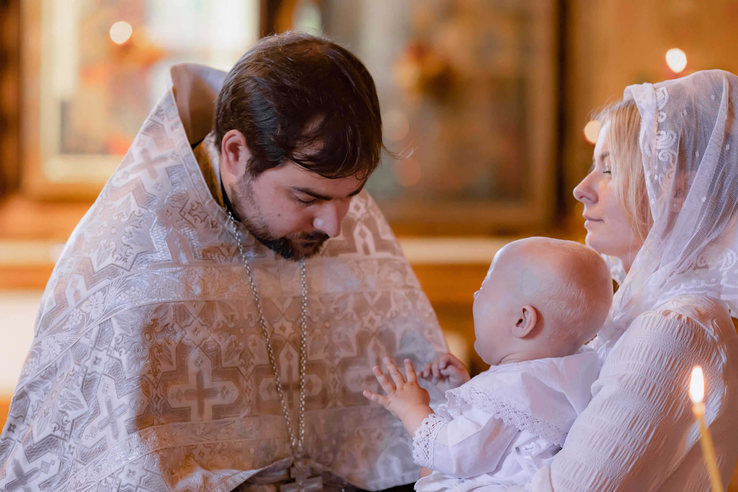 Крещение Миланы «Храм святителя Филарета». Детский и семейный фотограф Евгения Вахнеева Москва Зеленоград