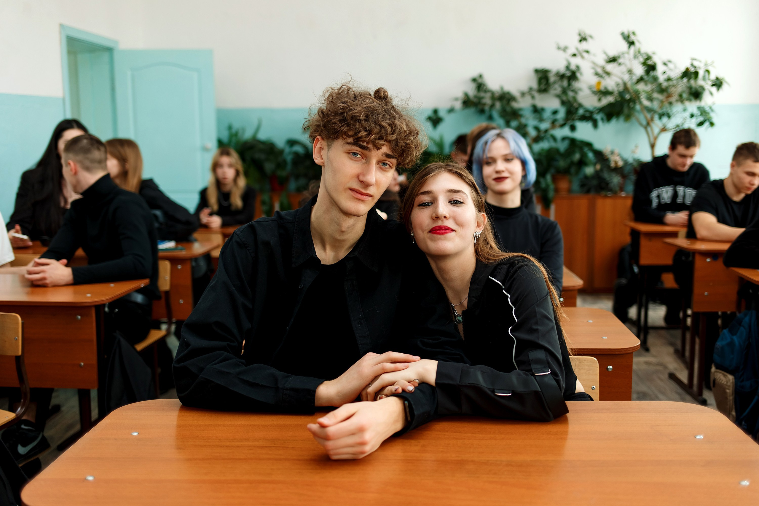 11 класс съемка в школе. Фотограф Любовь Корниенко, Примоский край