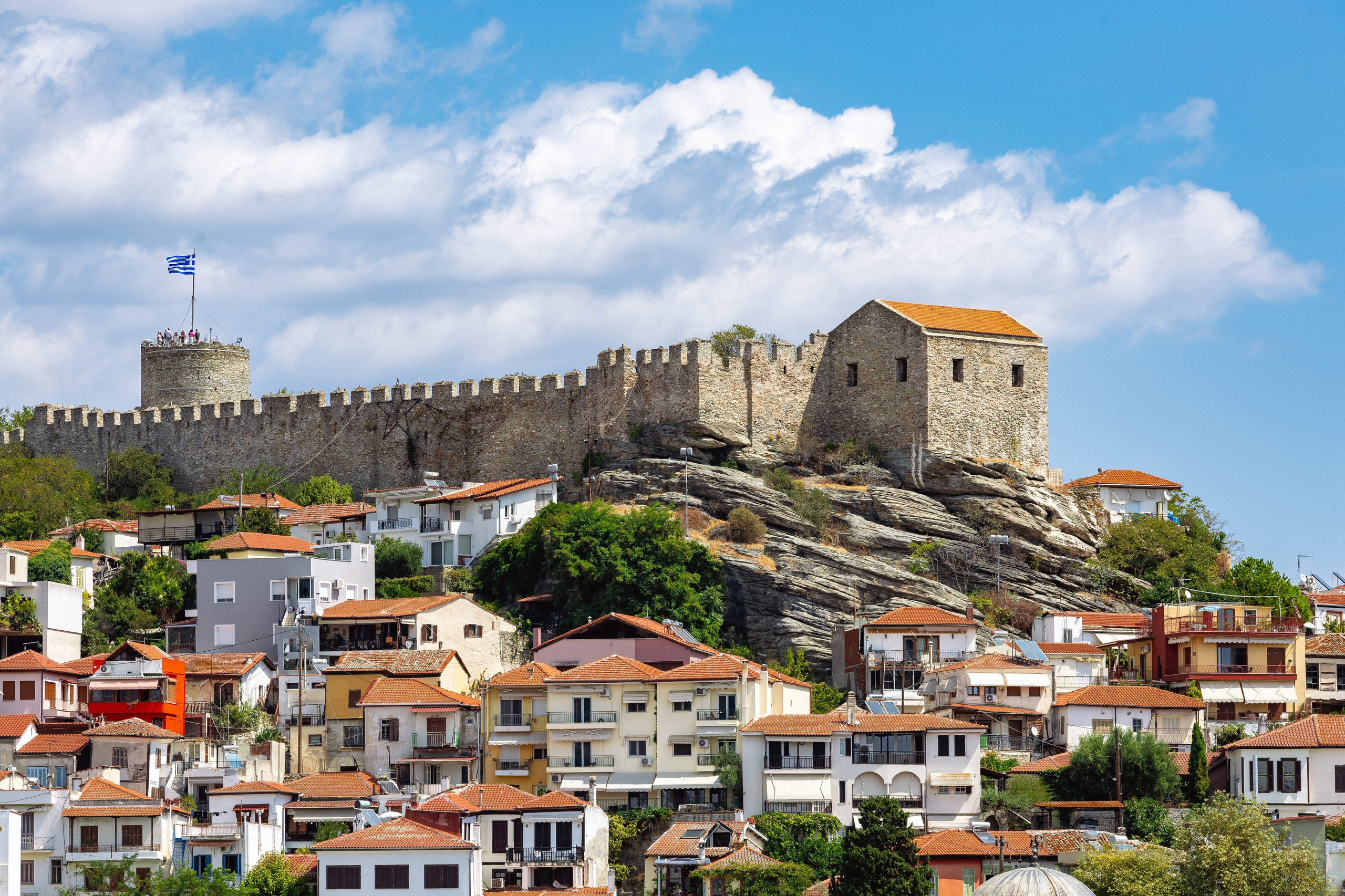 Кавала. Фото департамент круизного лайнера Астория Гранде