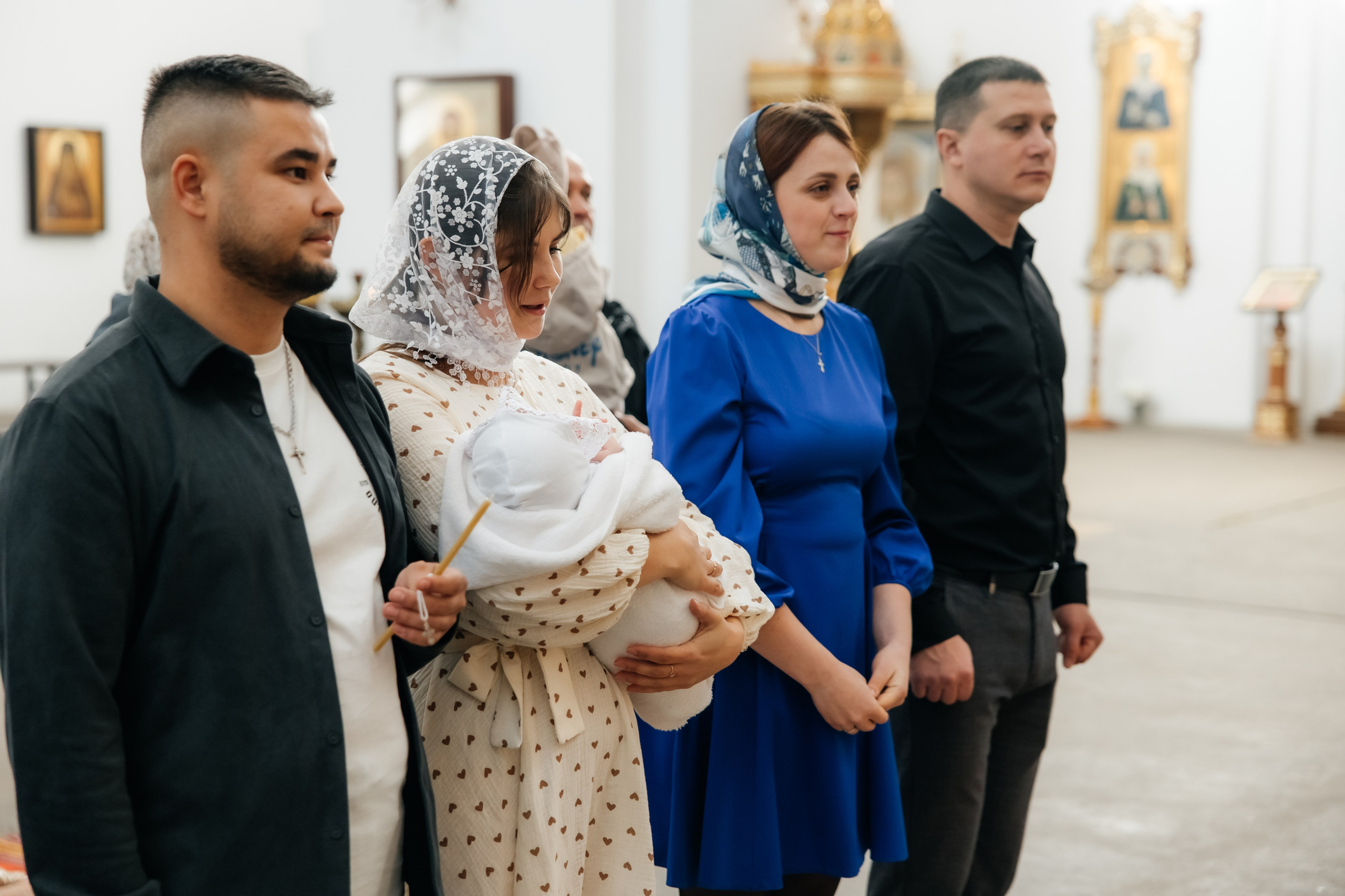 Крещение Мирославы. Храм иконы Божьей Матери «Всех скорбящих Радость». Фотограф ВИКА МЕДУЗА