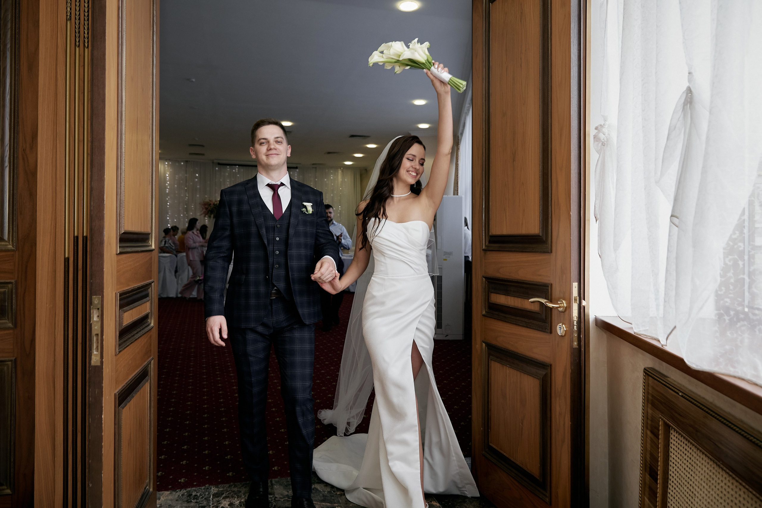 Алина и Владимир. Свадебный фотограф Москва Калуга