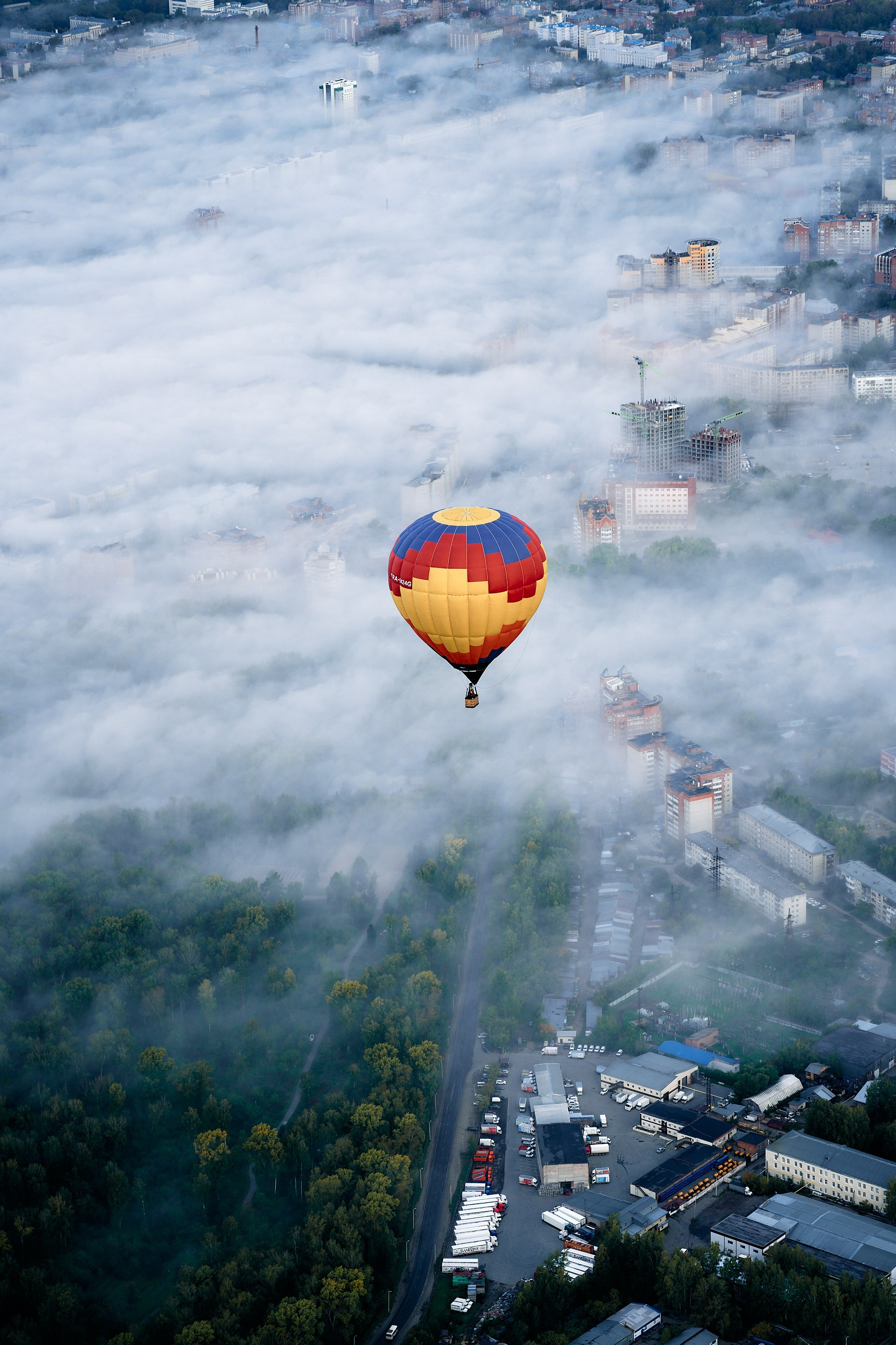 Воздушный шар. Фотограф