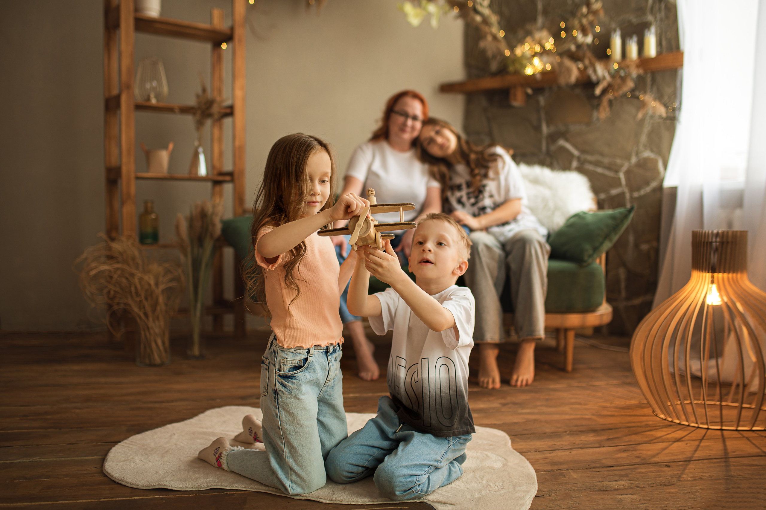 Елена, Вера, Александр и Стефания. Фотограф Таинств Крещения и Венчания в г. Курске