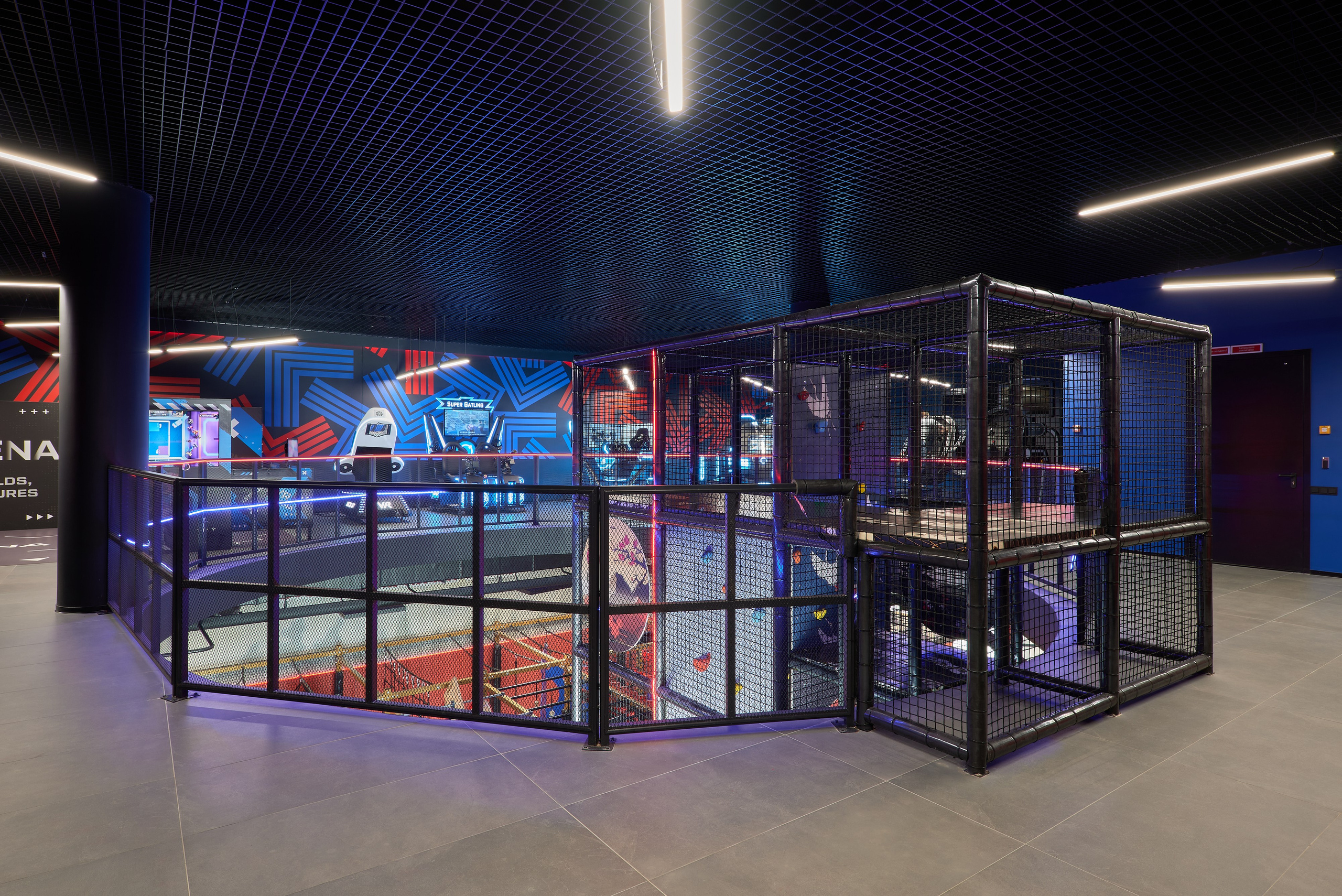 Детский центр Притяжение. Абросимов Лев интерьерный и архитектурный фотограф