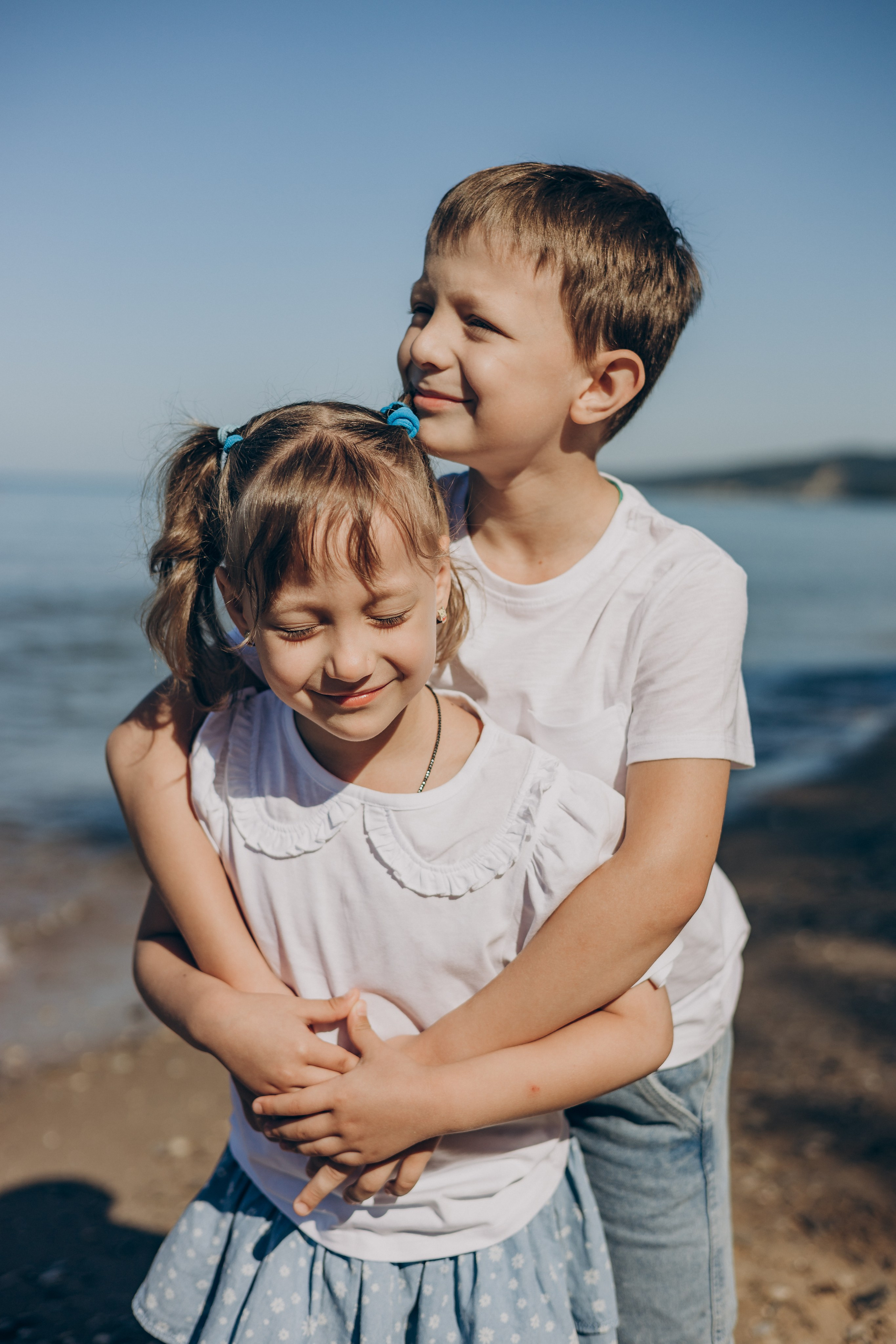 Сергей, Мария, Марк, Кира и Герман