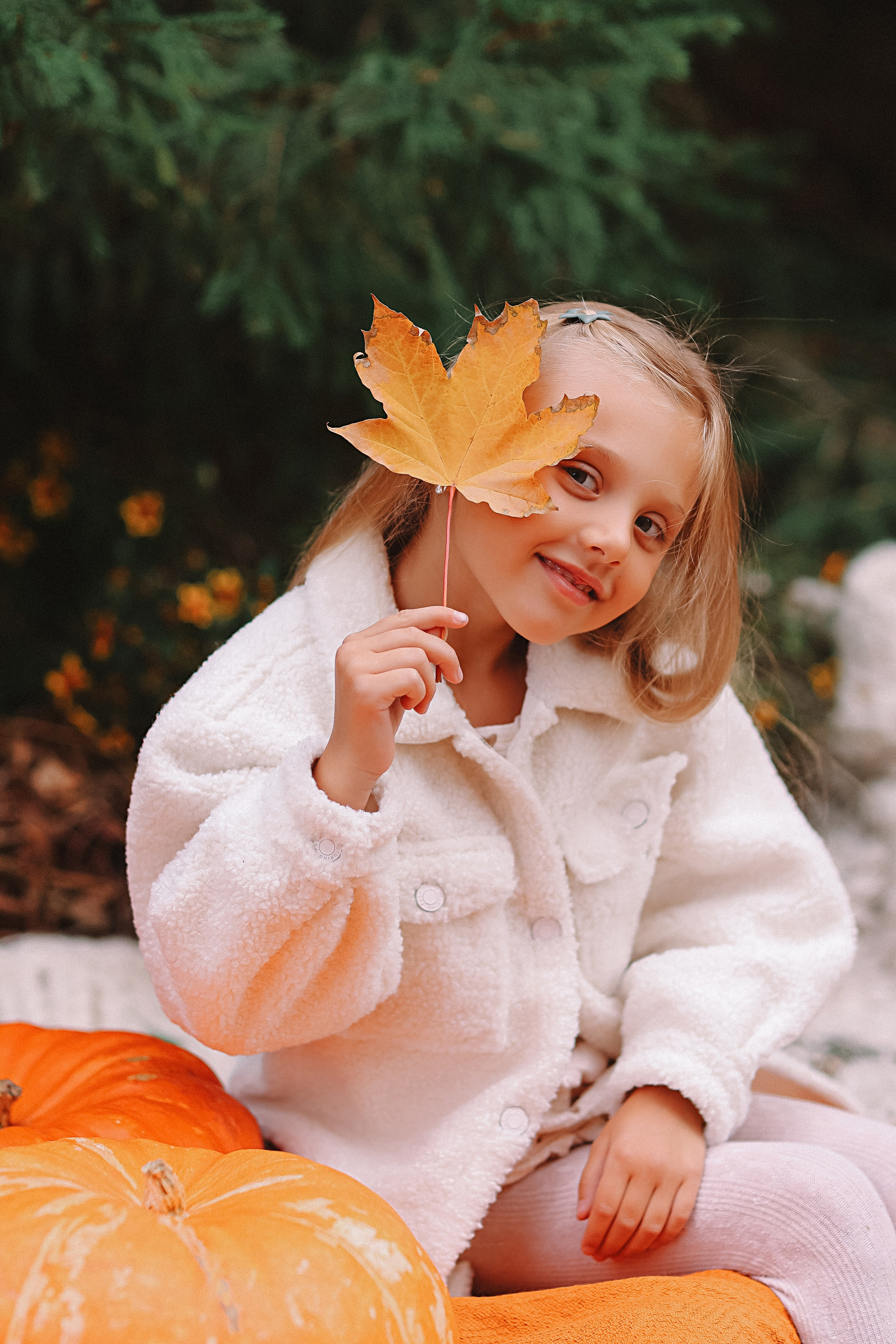 Тыквы. Семейный фотограф Тюмень, фотограф на роды Салмина Мария