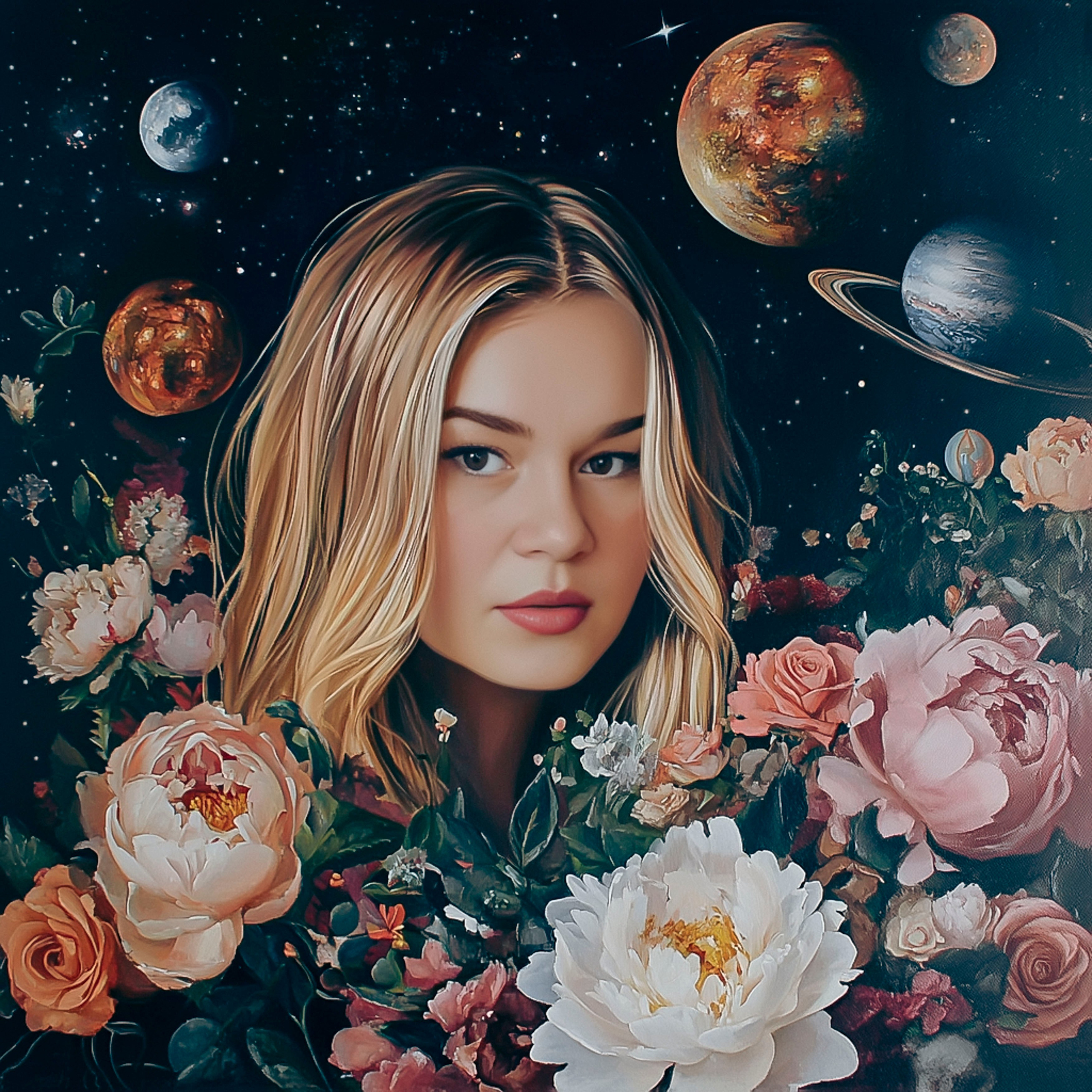 Нейрофотосессия для Екатерины. Космос. ФотоХудожник Харитонова Ирина г. Санкт-Петербург