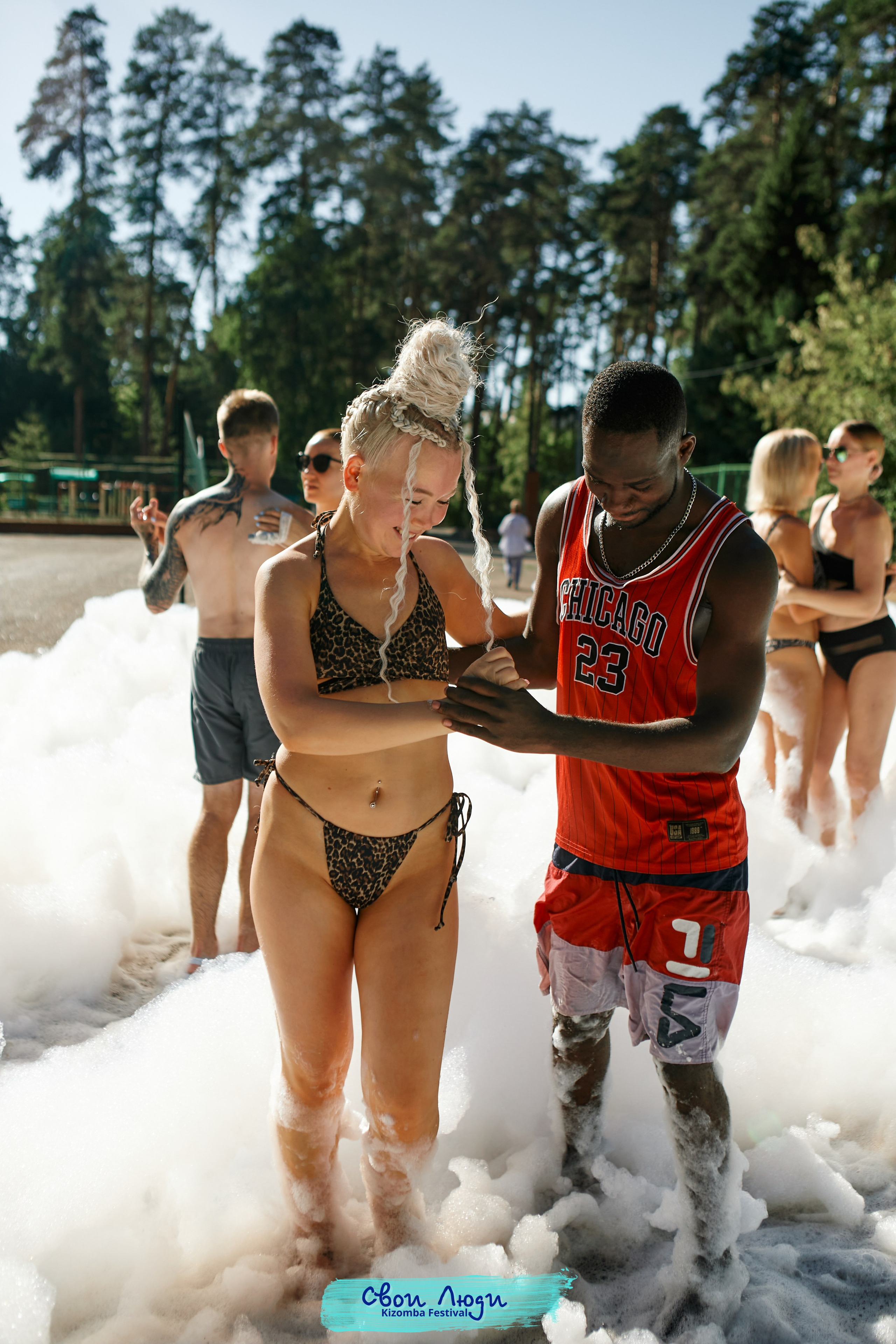 Foam party. Свадебный фотограф