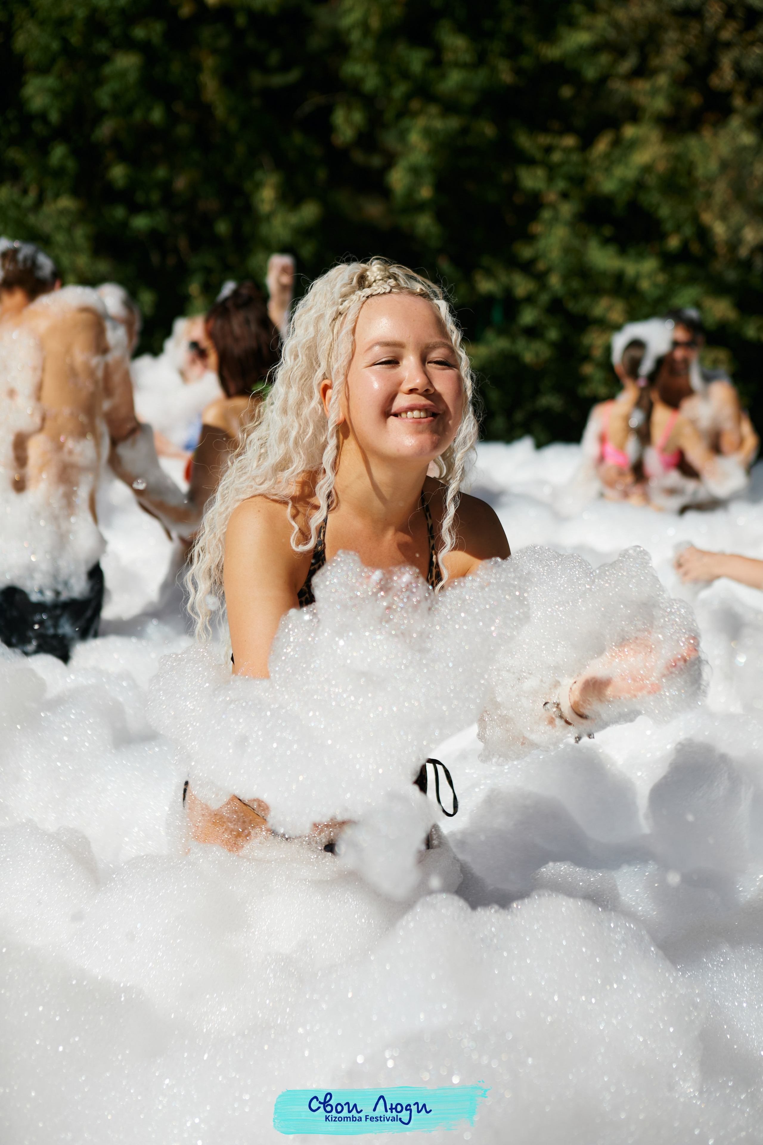 Foam party. Свадебный фотограф