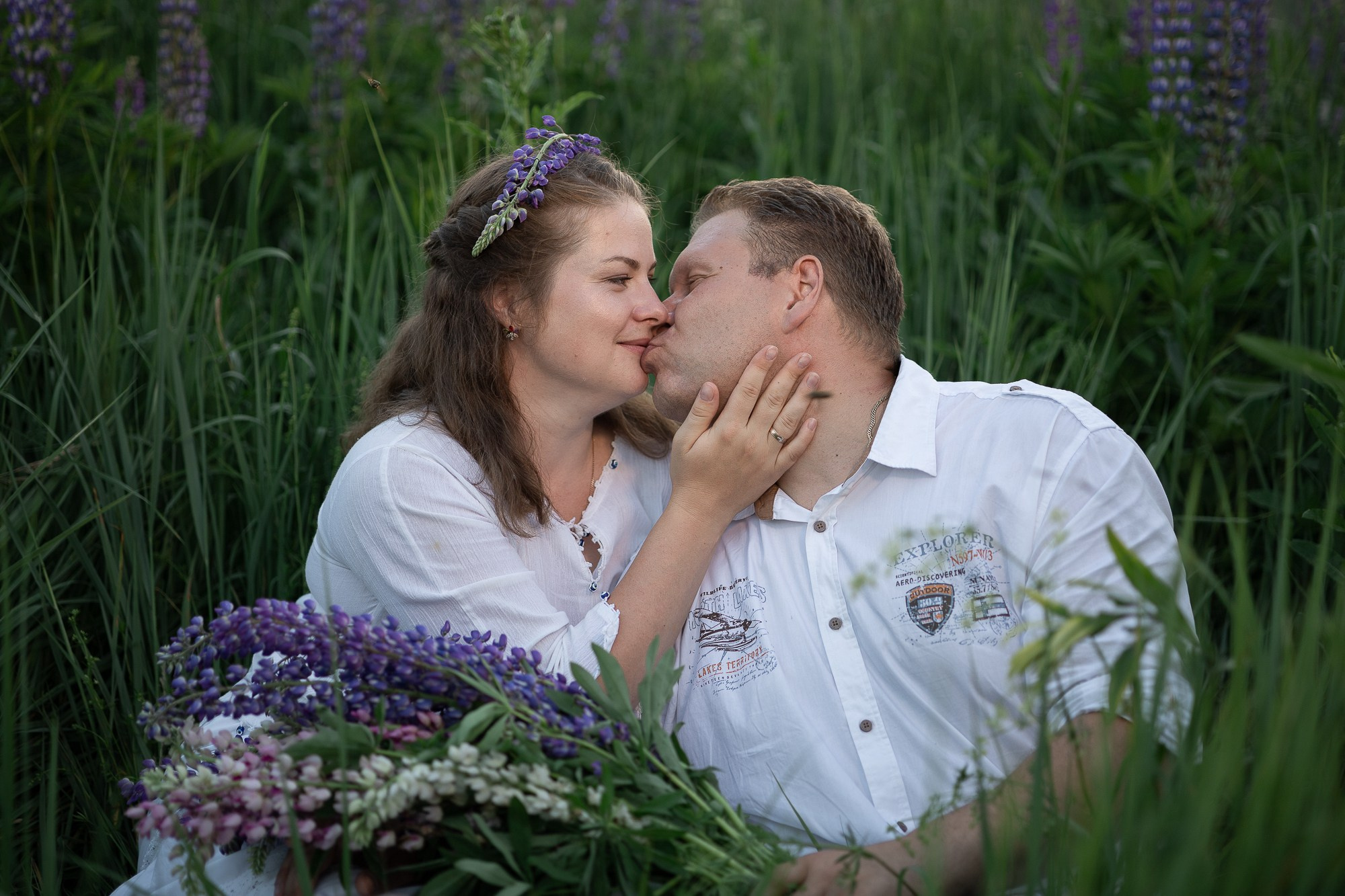Летняя семейная фотосессия на природе. Фотограф в Москве Мухина Ирина