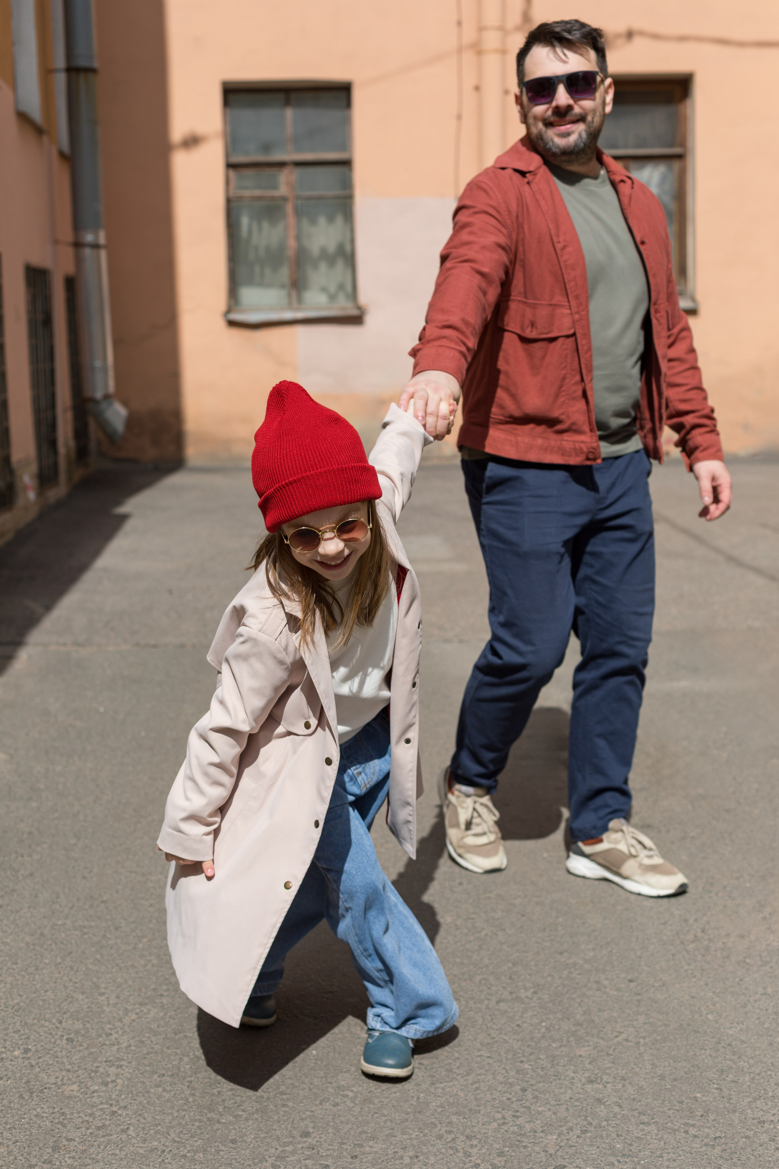 Папа и дочка. Детский и контент фотограф Надя Волкова Санкт-Петербург