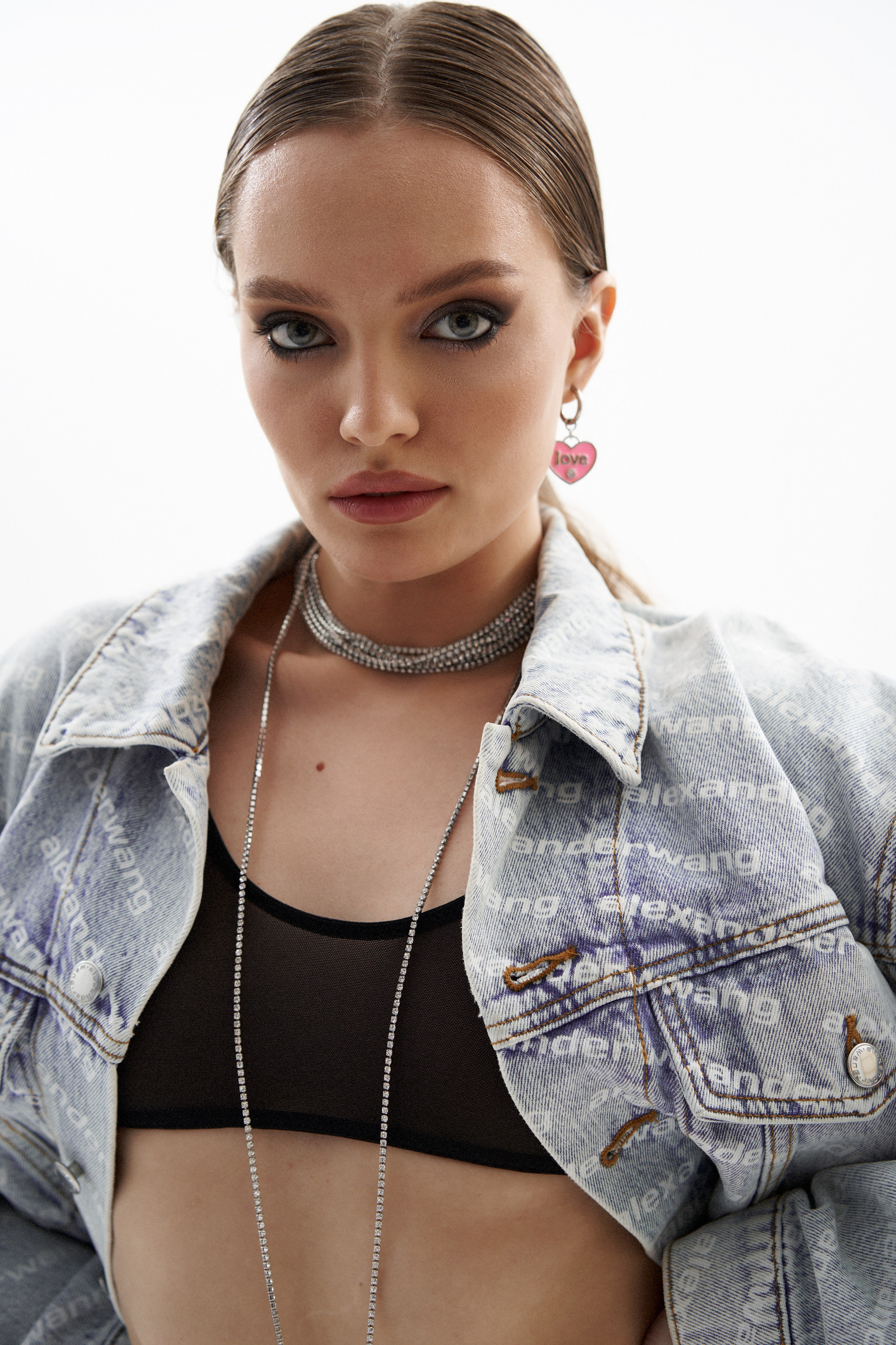 Stefaniya for a jewelry and clothing brand lookbook. Ekaterina-samoylova.com