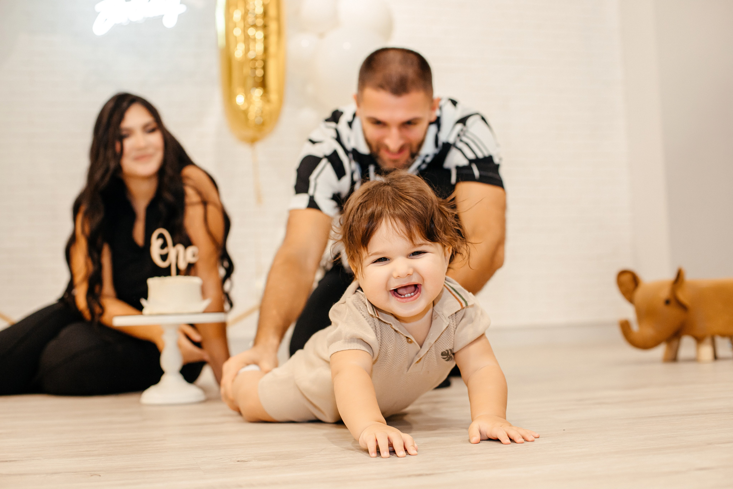 Камилю 1 годик — студия. Elena Sova — семейный и женский фотограф в Санкт-Петербурге