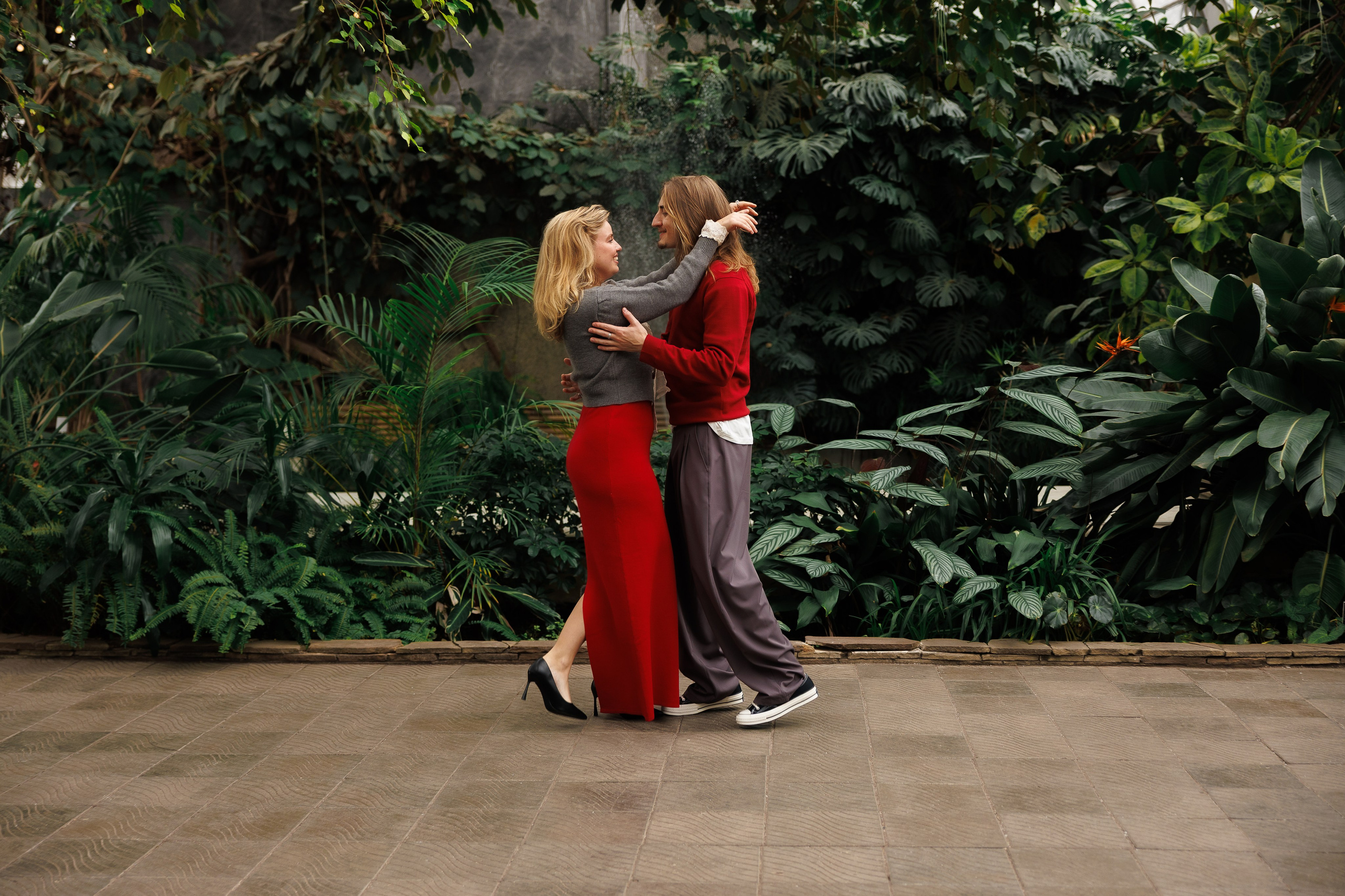 Предложение в оранжерее. Свадебный и семейный фотограф в Москве Красинская Мария