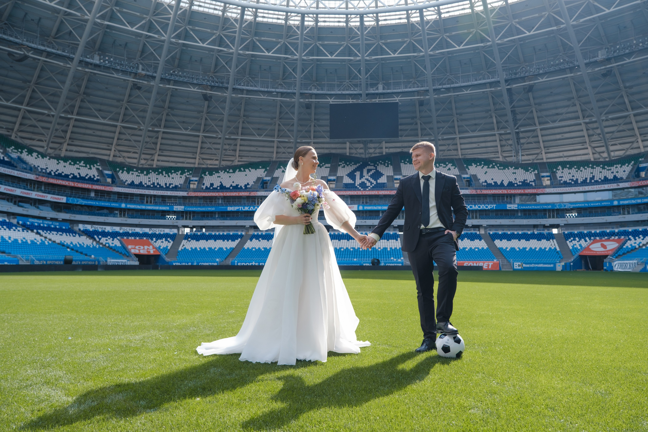 Солидарность Самара Арена. Wedding photographer