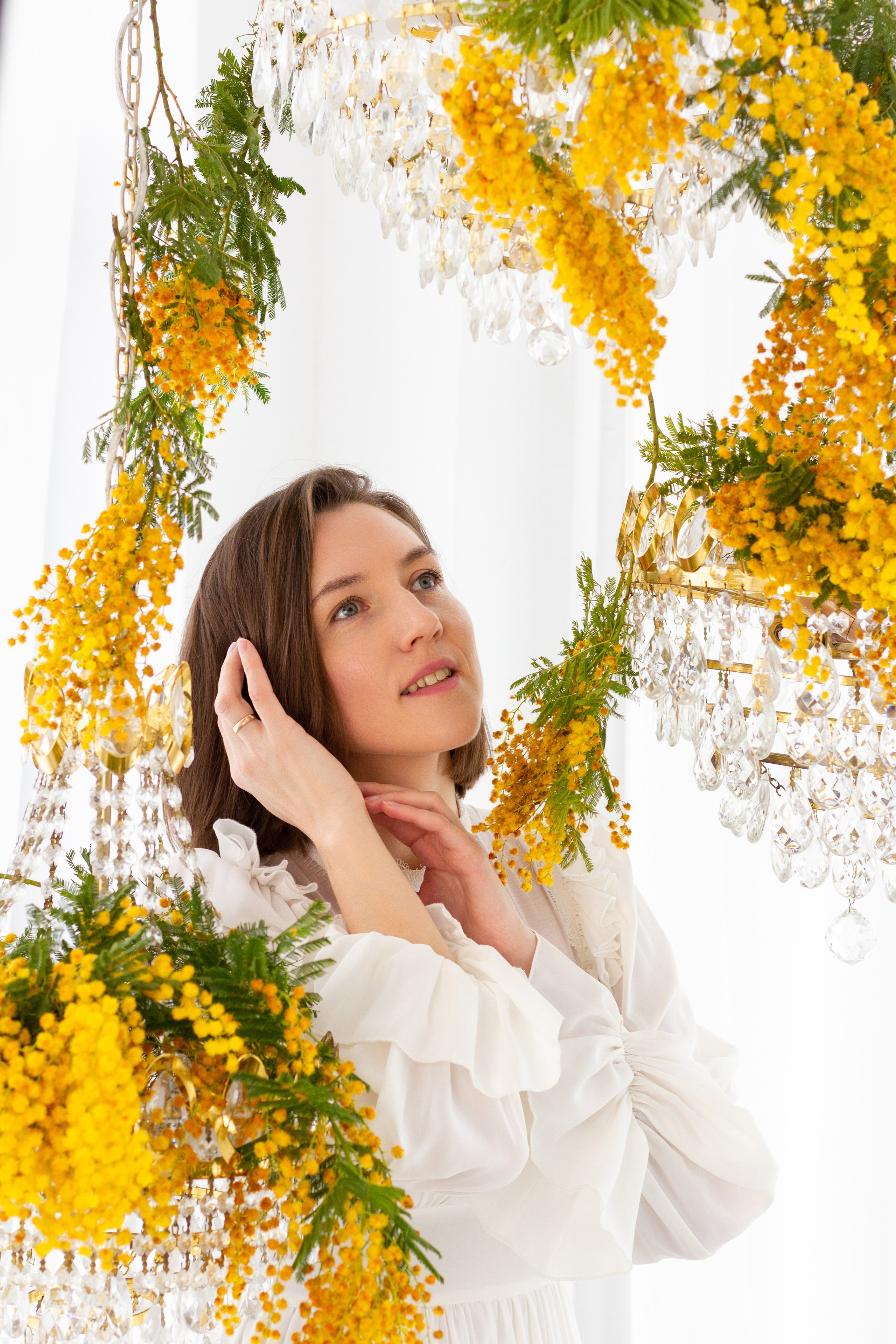 Фотодень с мимозой. Портретный и семейный фотограф в Санкт-Петербурге Ульяна Жукова