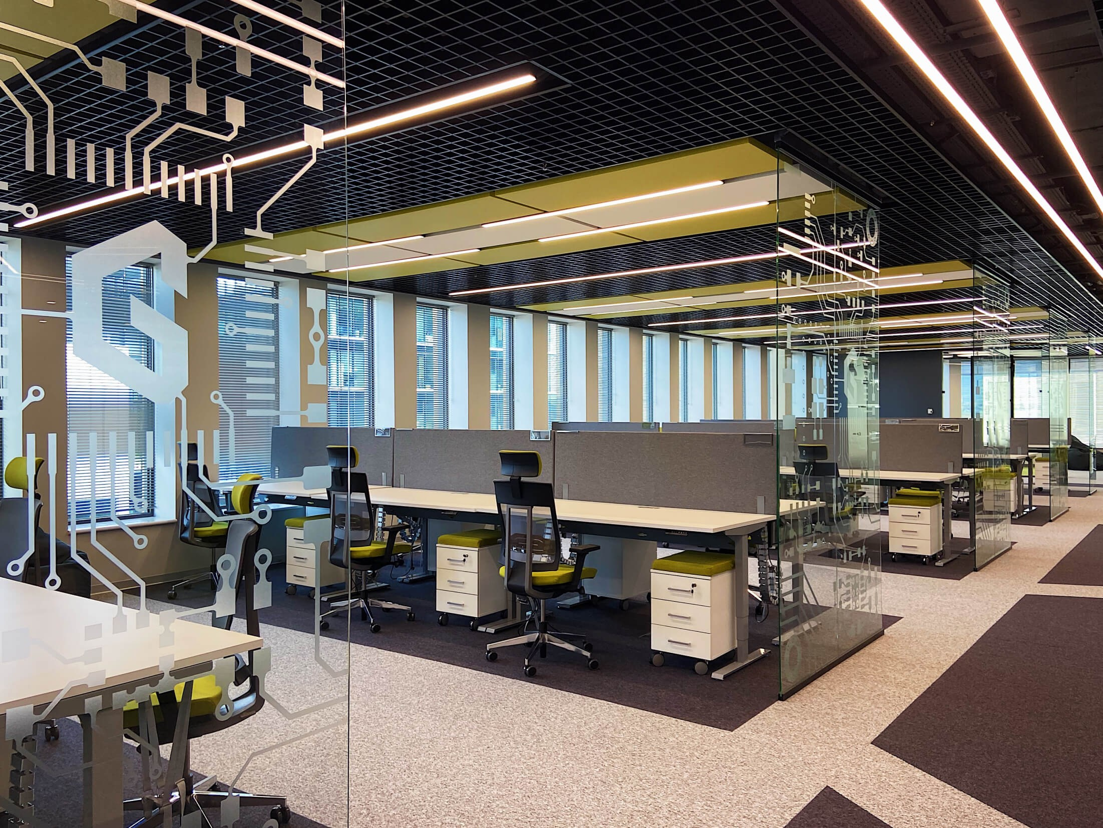 Офис в БЦ «Белая площадь». Дизайн интерьера квартир домов и общественных помещений, семейная студия Татьяна и Александр Бродюк в Санкт-Петербурге