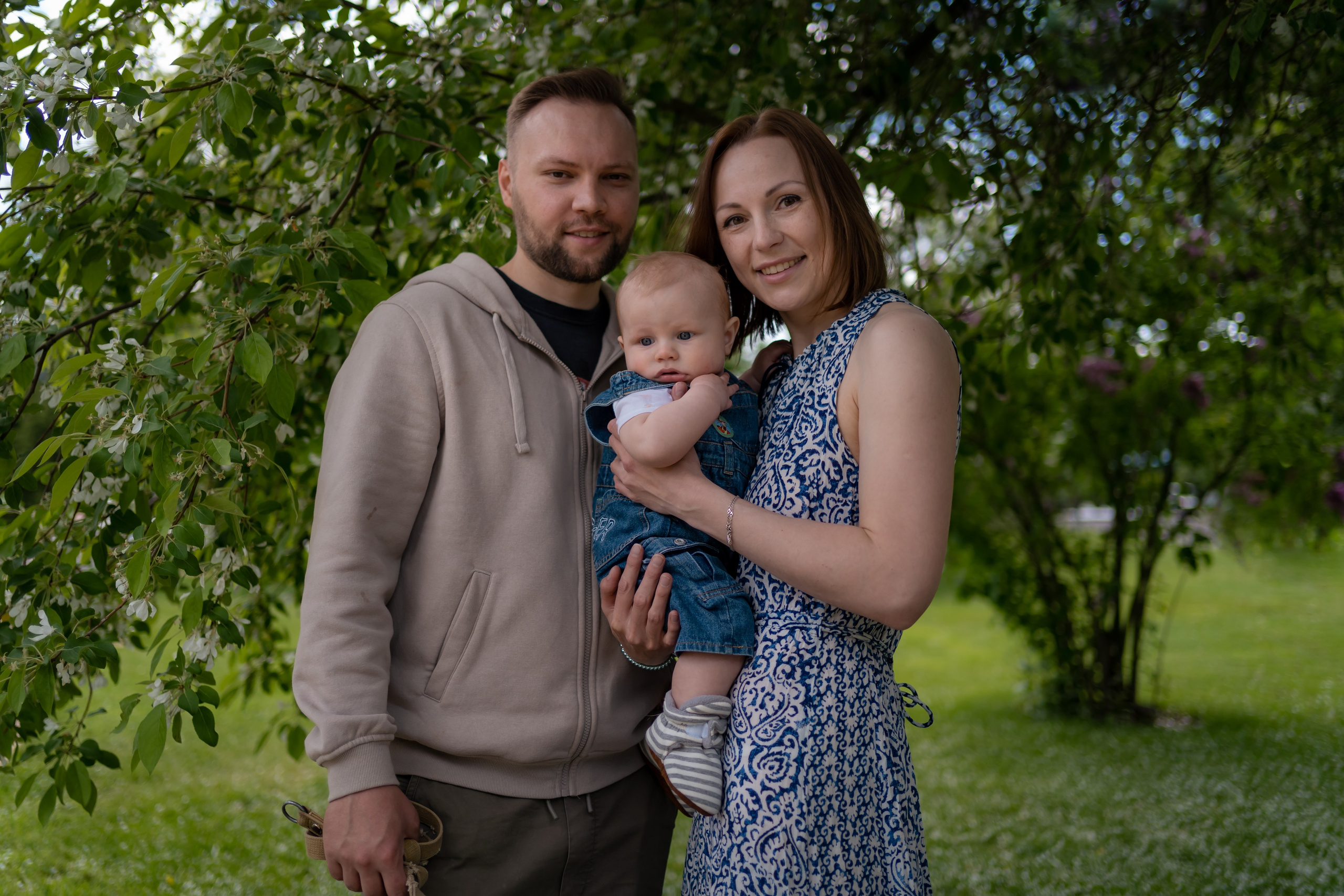 Софья с семьёй на ВДНХ. Семейный фотограф Варвара Сорока в городе Москве
