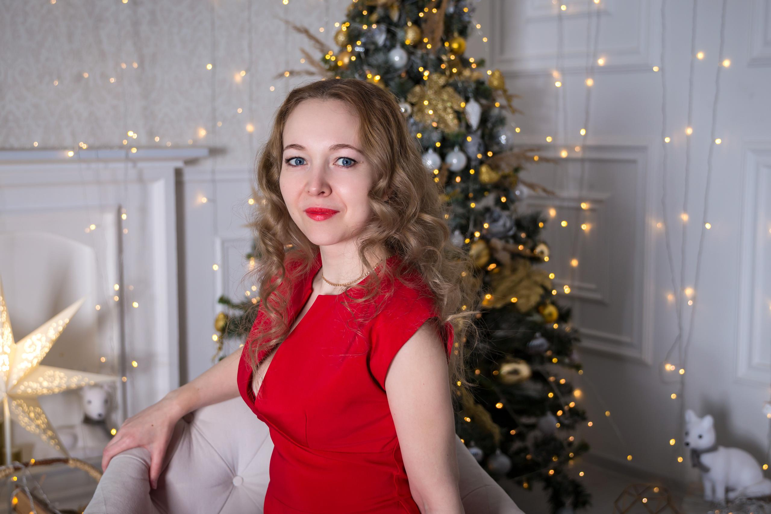 Новогодняя фотосессия в студии. Семейный и детский фотограф в Москве Екатерина Лебедева