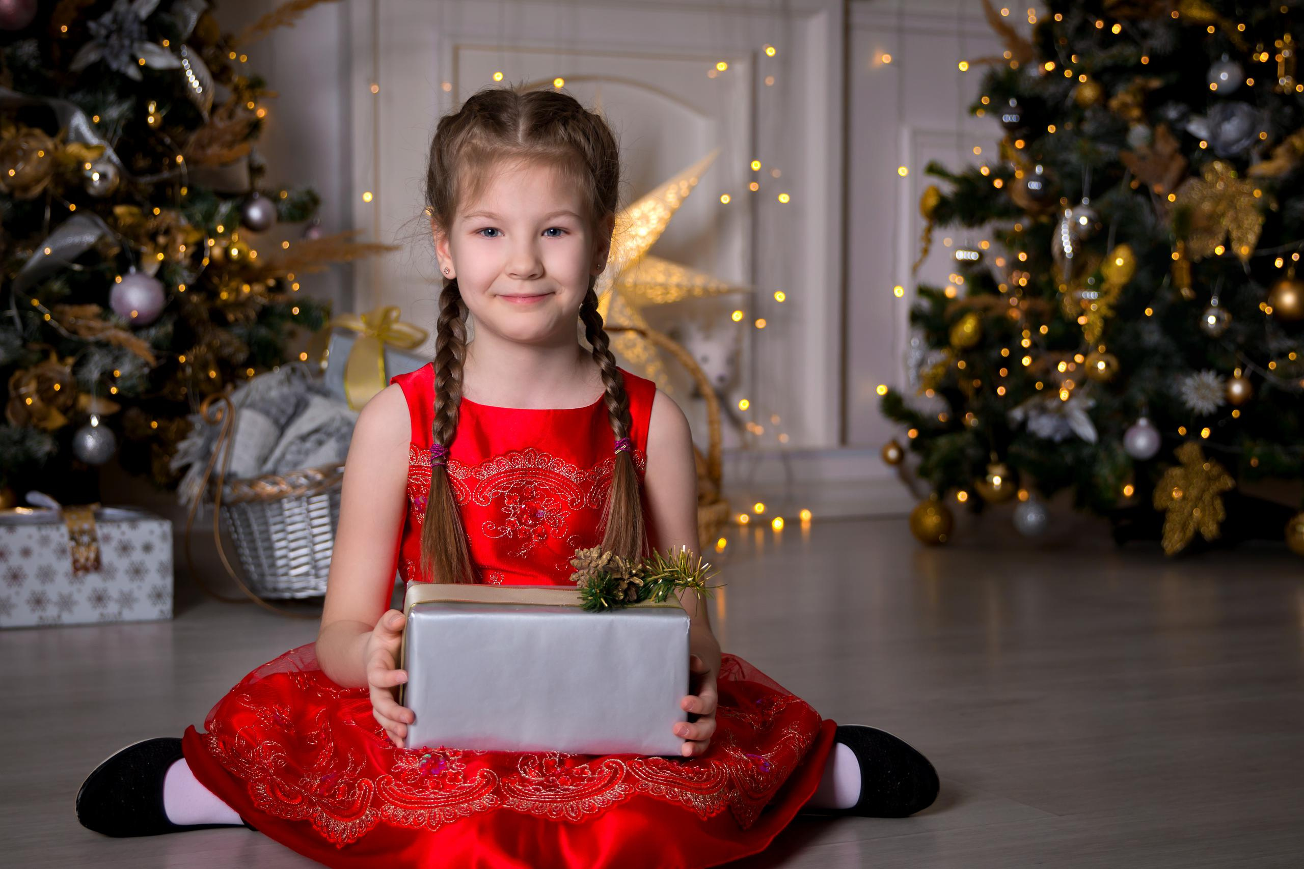 Новогодняя фотосессия в студии. Семейный и детский фотограф в Москве Екатерина Лебедева