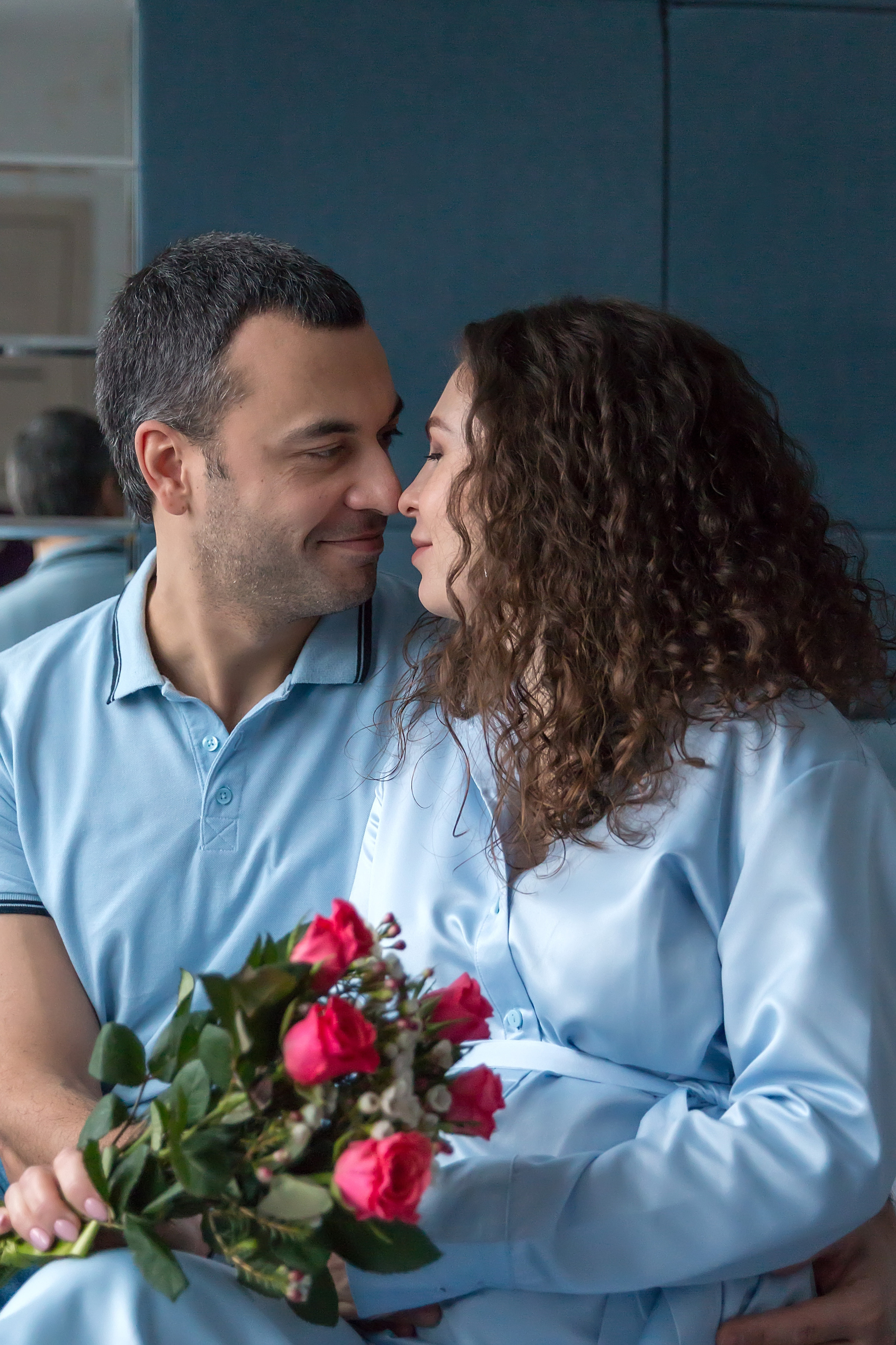 Дарья и Расул в ожидании чуда. Семейный и детский фотограф в Москве Екатерина Лебедева