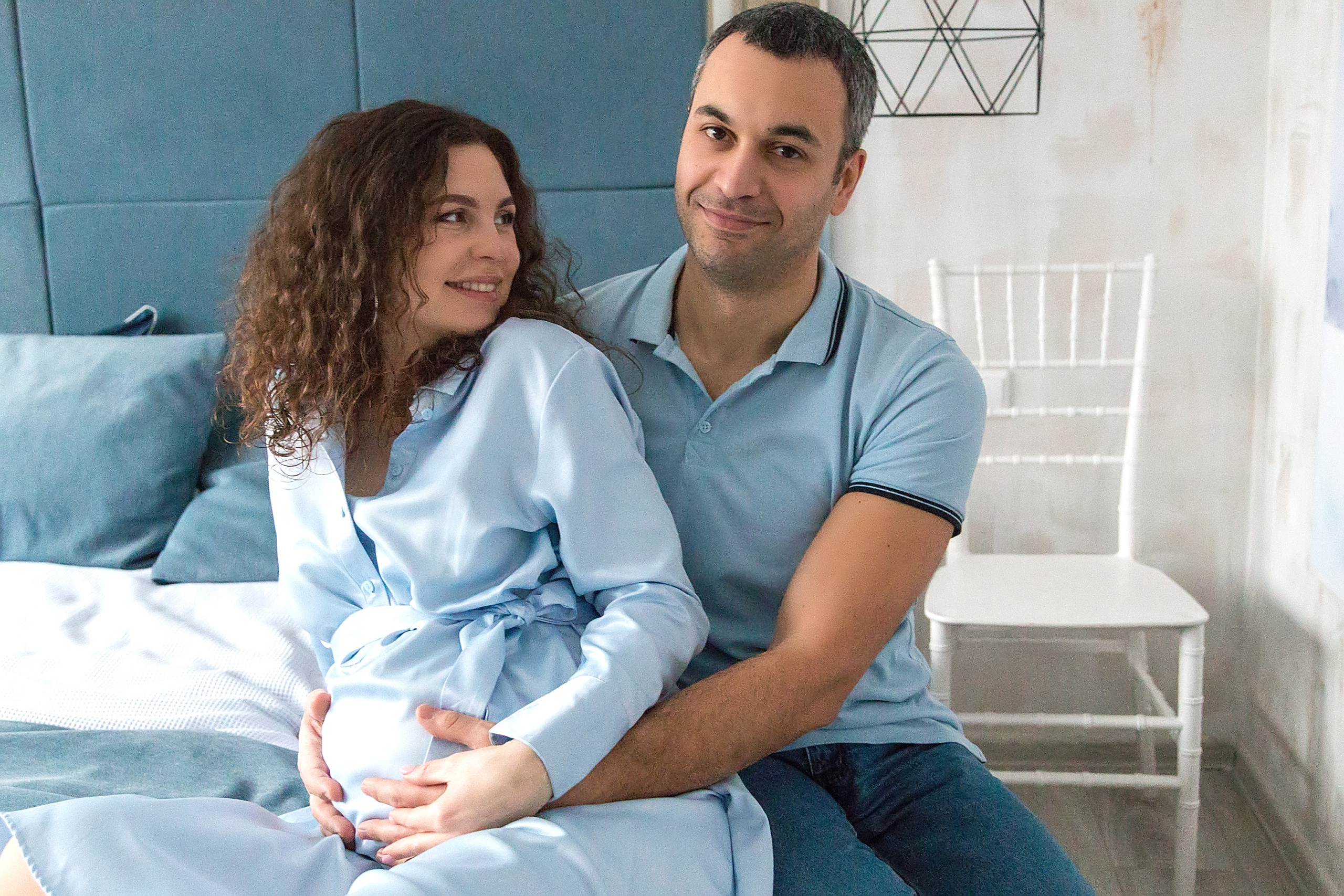 Дарья и Расул в ожидании чуда. Семейный и детский фотограф в Москве Екатерина Лебедева