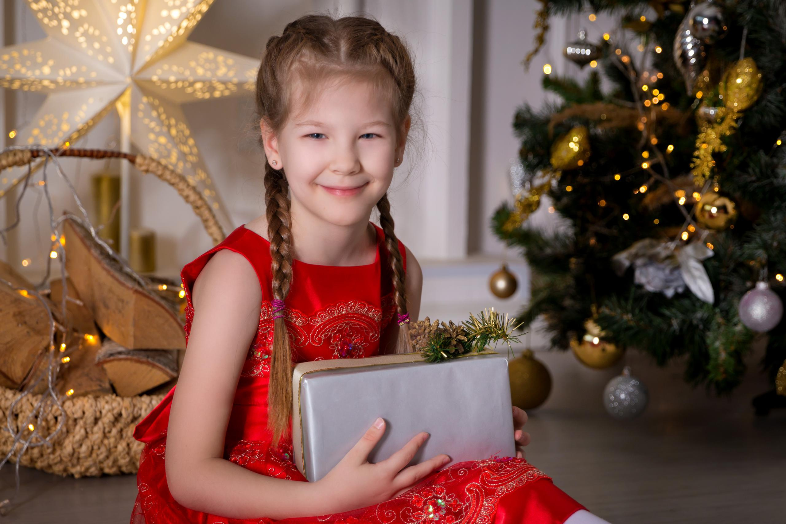 Новогодняя фотосессия в студии. Семейный и детский фотограф в Москве Екатерина Лебедева