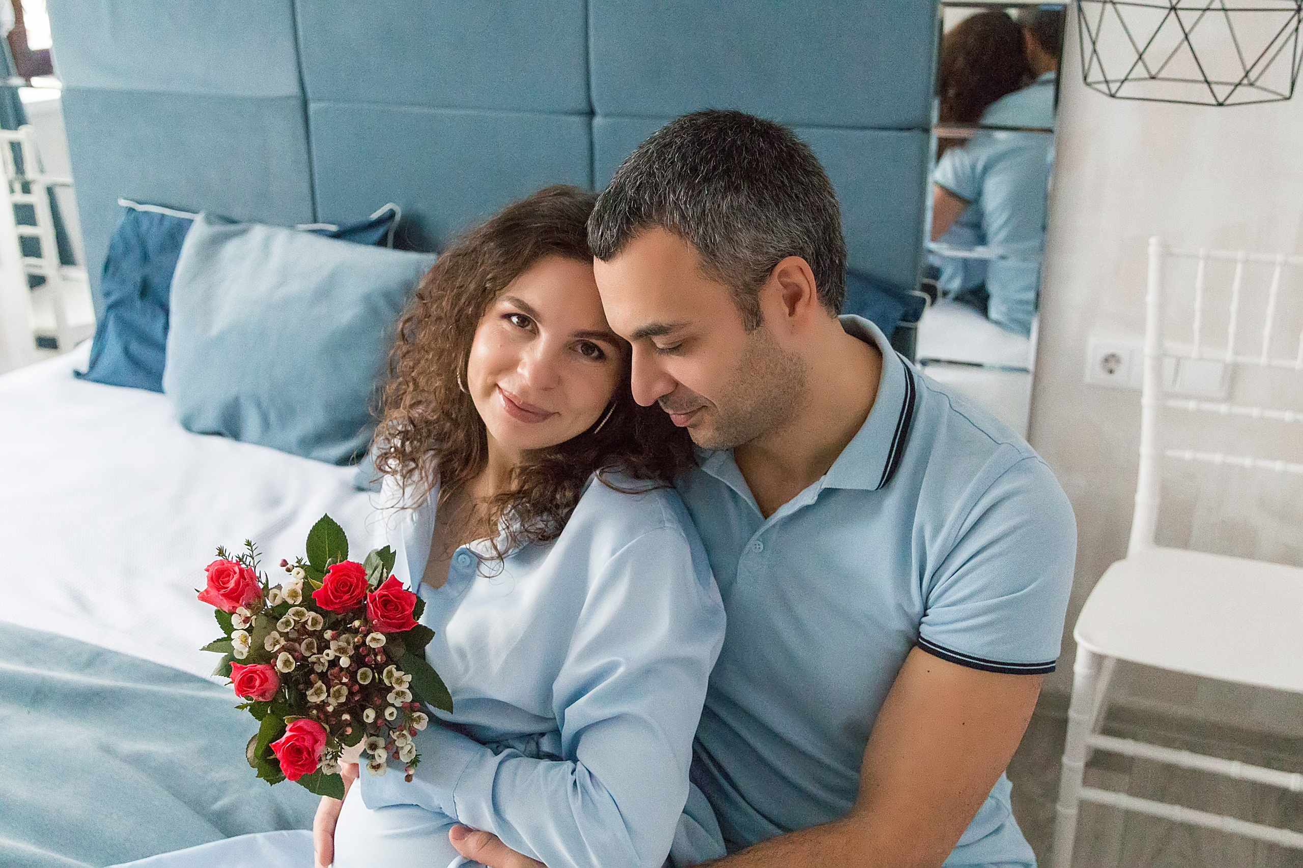 Дарья и Расул в ожидании чуда. Семейный и детский фотограф в Москве Екатерина Лебедева