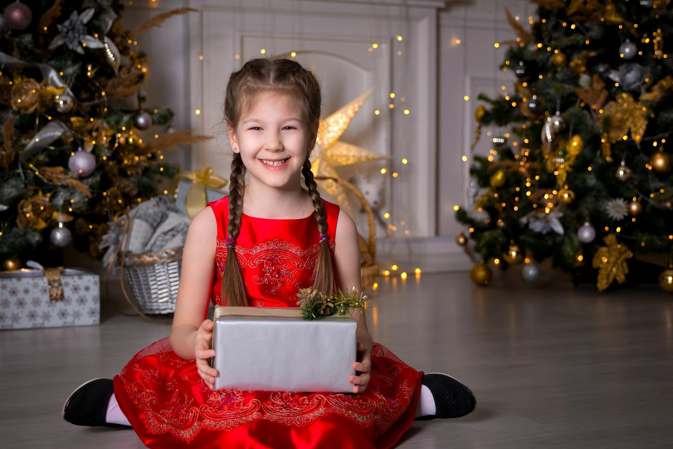 Новогодняя фотосессия в студии. Семейный и детский фотограф в Москве Екатерина Лебедева