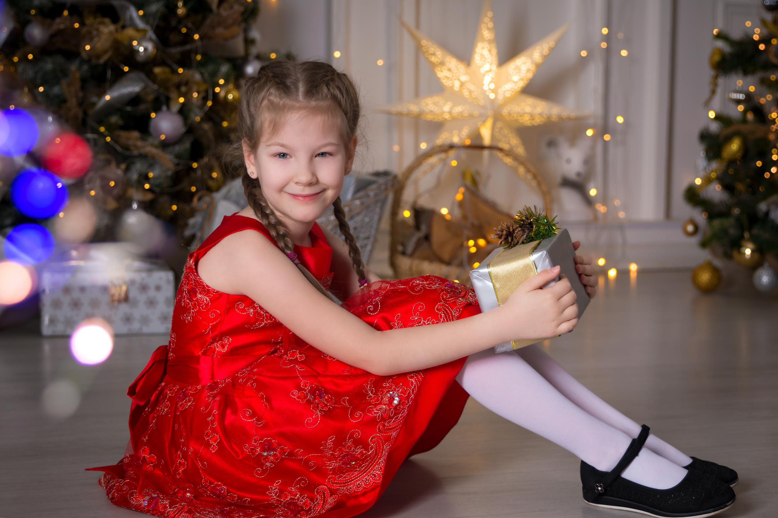 Новогодняя фотосессия в студии. Семейный и детский фотограф в Москве Екатерина Лебедева