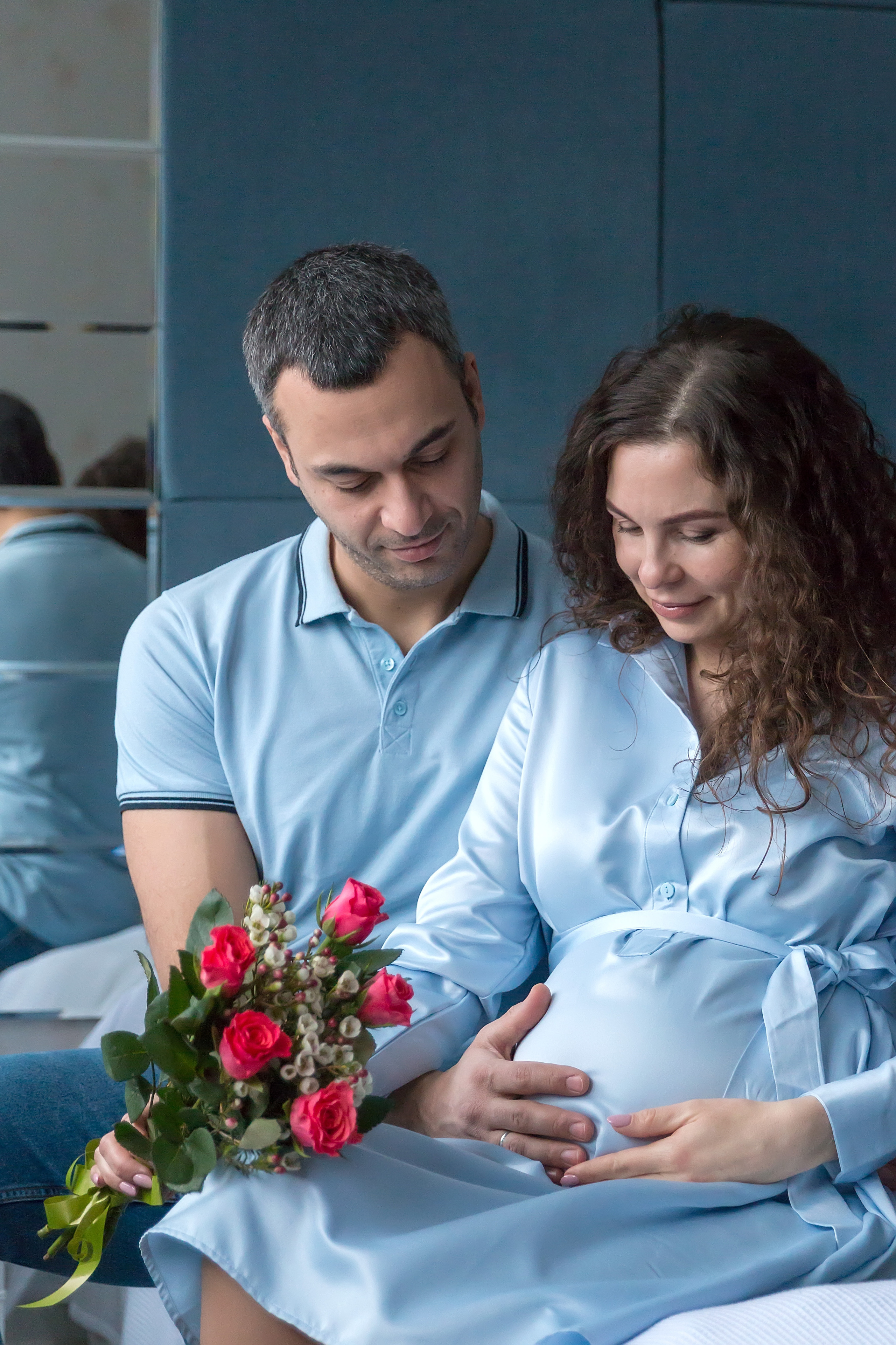 Дарья и Расул в ожидании чуда. Семейный и детский фотограф в Москве Екатерина Лебедева