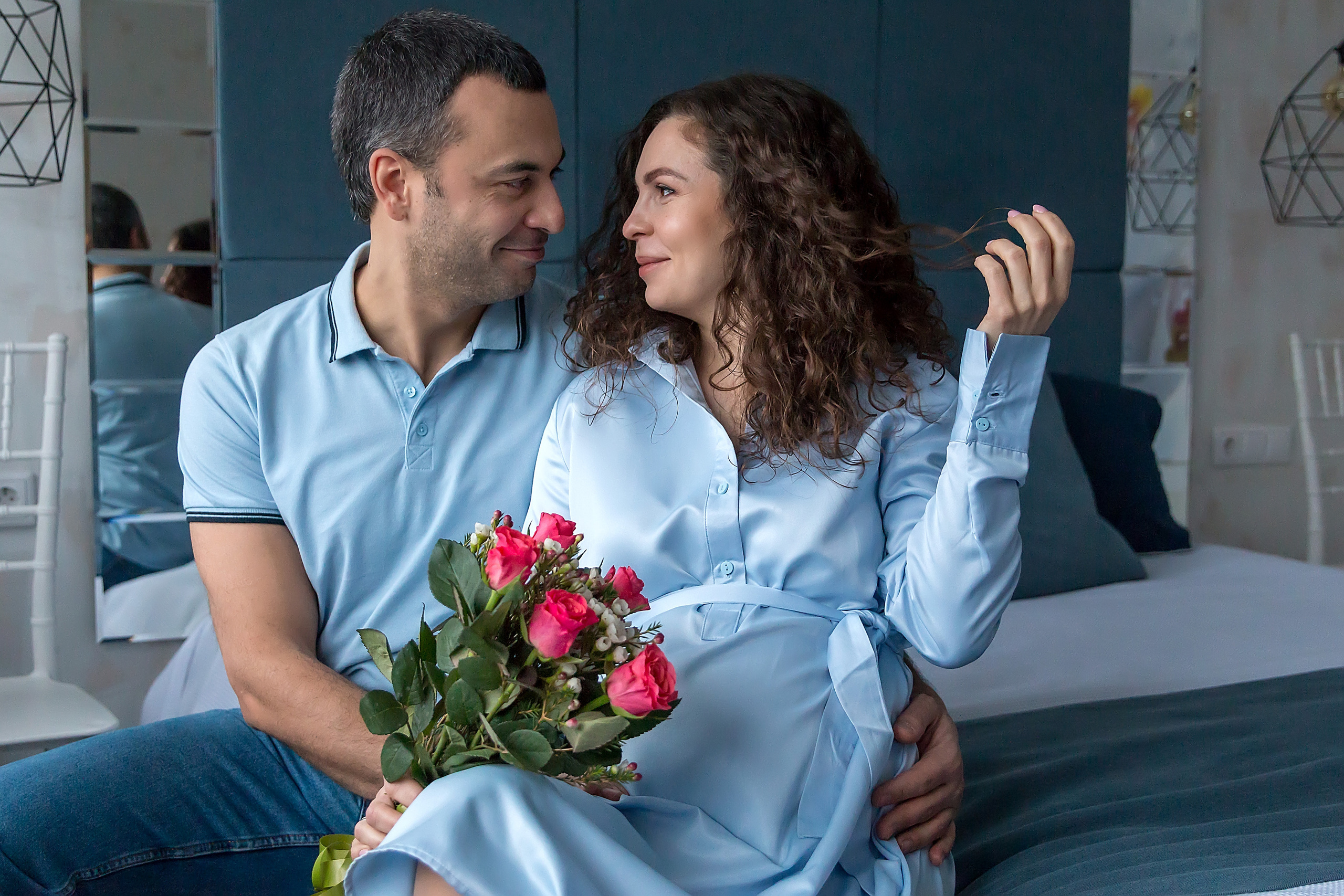 Дарья и Расул в ожидании чуда. Семейный и детский фотограф в Москве Екатерина Лебедева