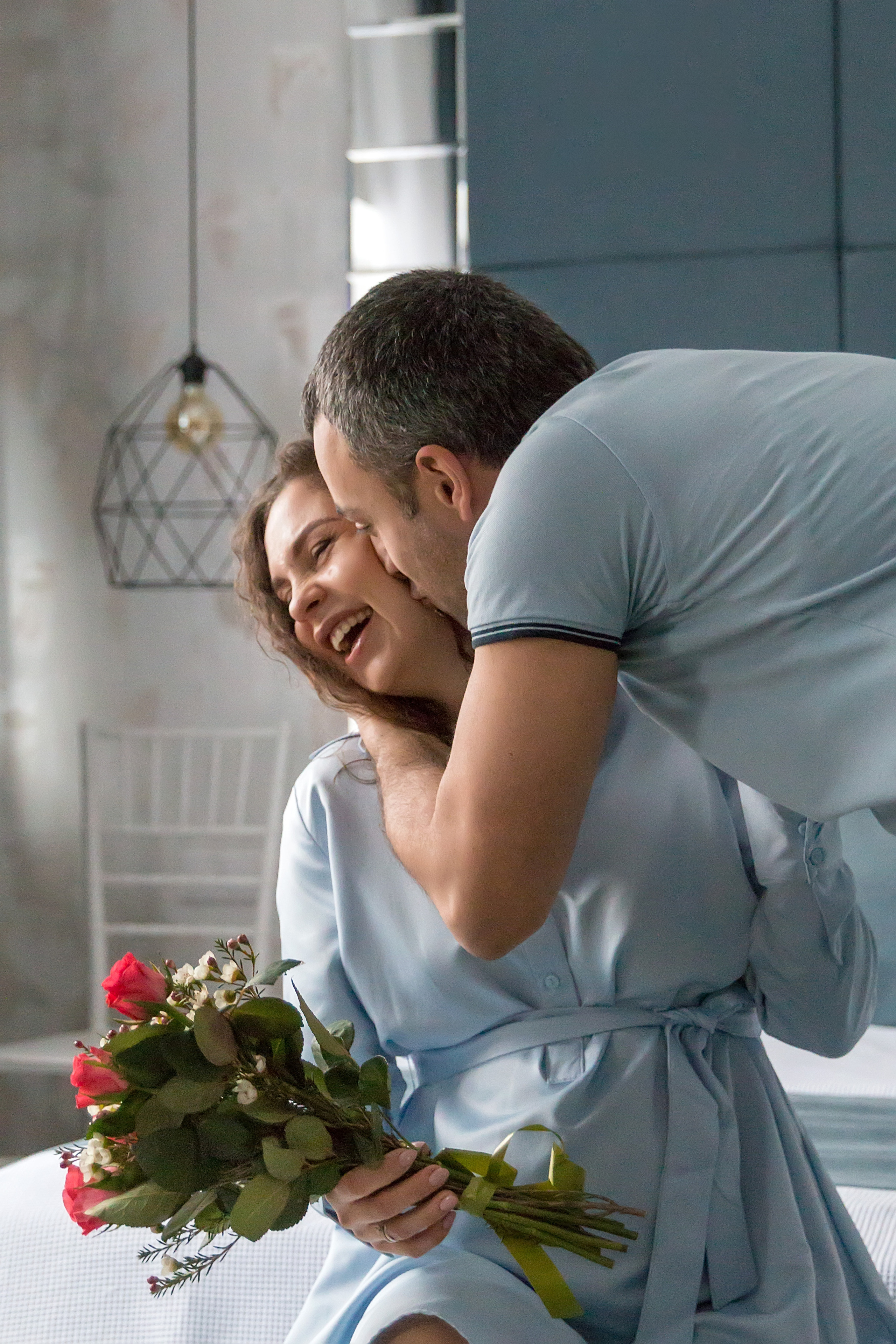 Дарья и Расул в ожидании чуда. Семейный и детский фотограф в Москве Екатерина Лебедева