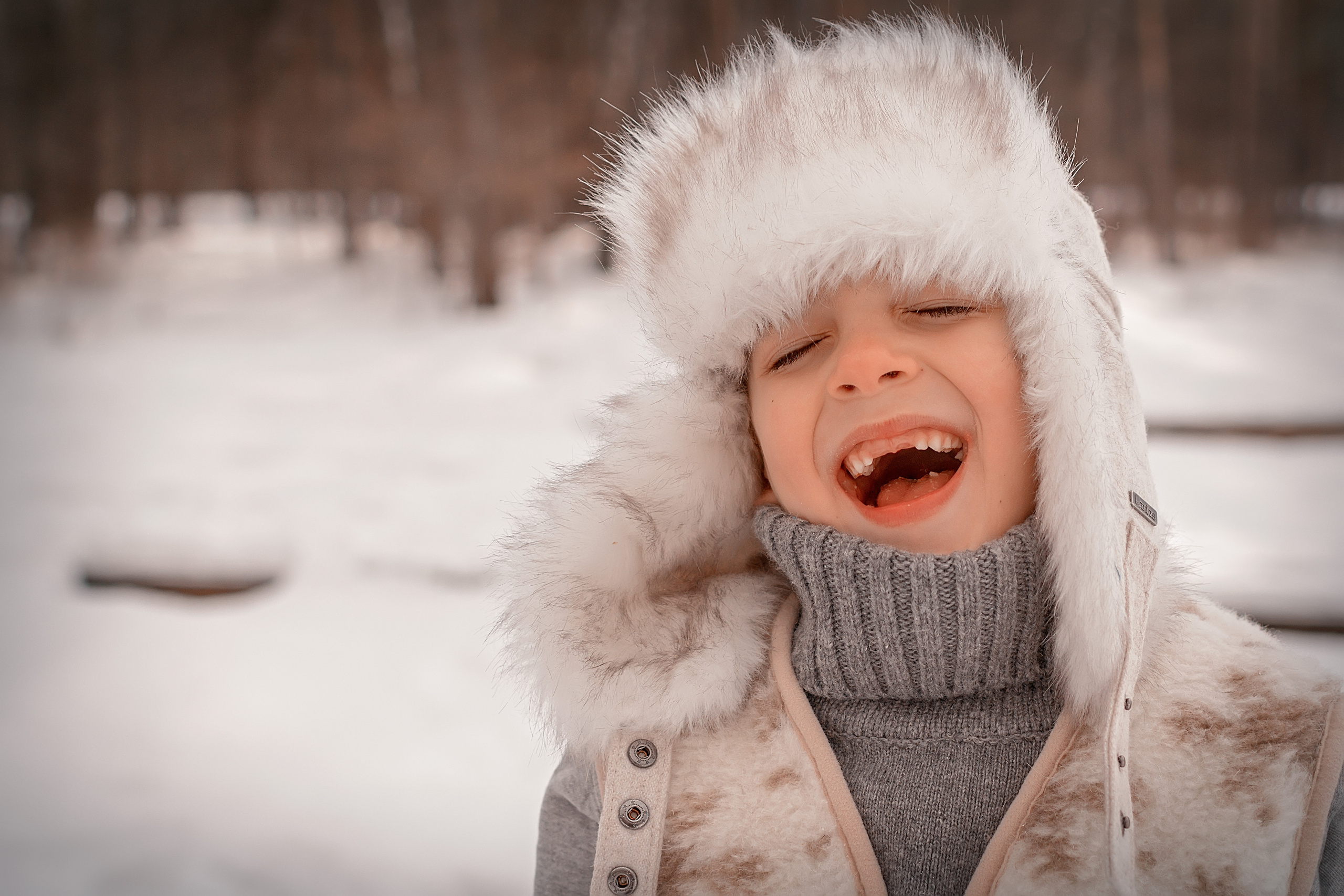 Зимняя прогулка в Мещерском лесу. Семейный и детский фотограф в Москве Екатерина Лебедева