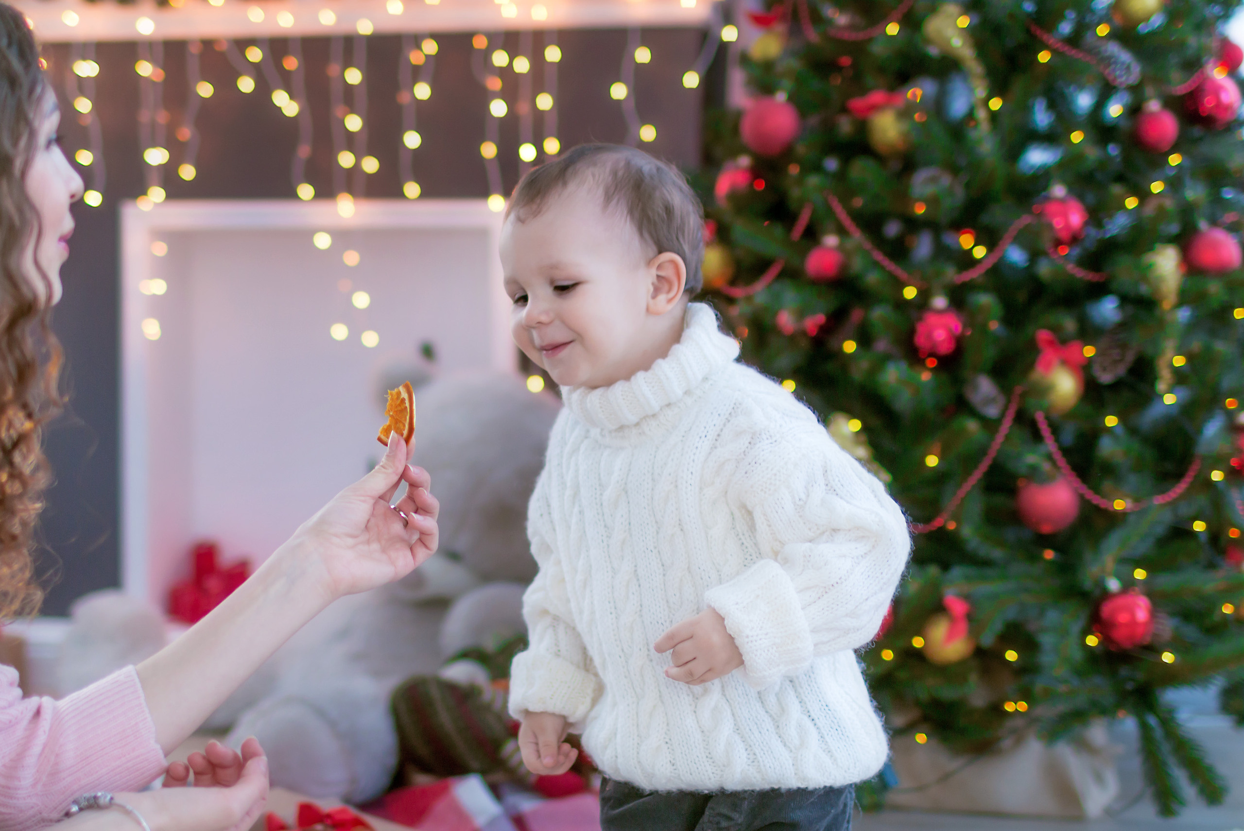 Новогодние фотосъемки в студии. Семейный и детский фотограф в Москве Екатерина Лебедева