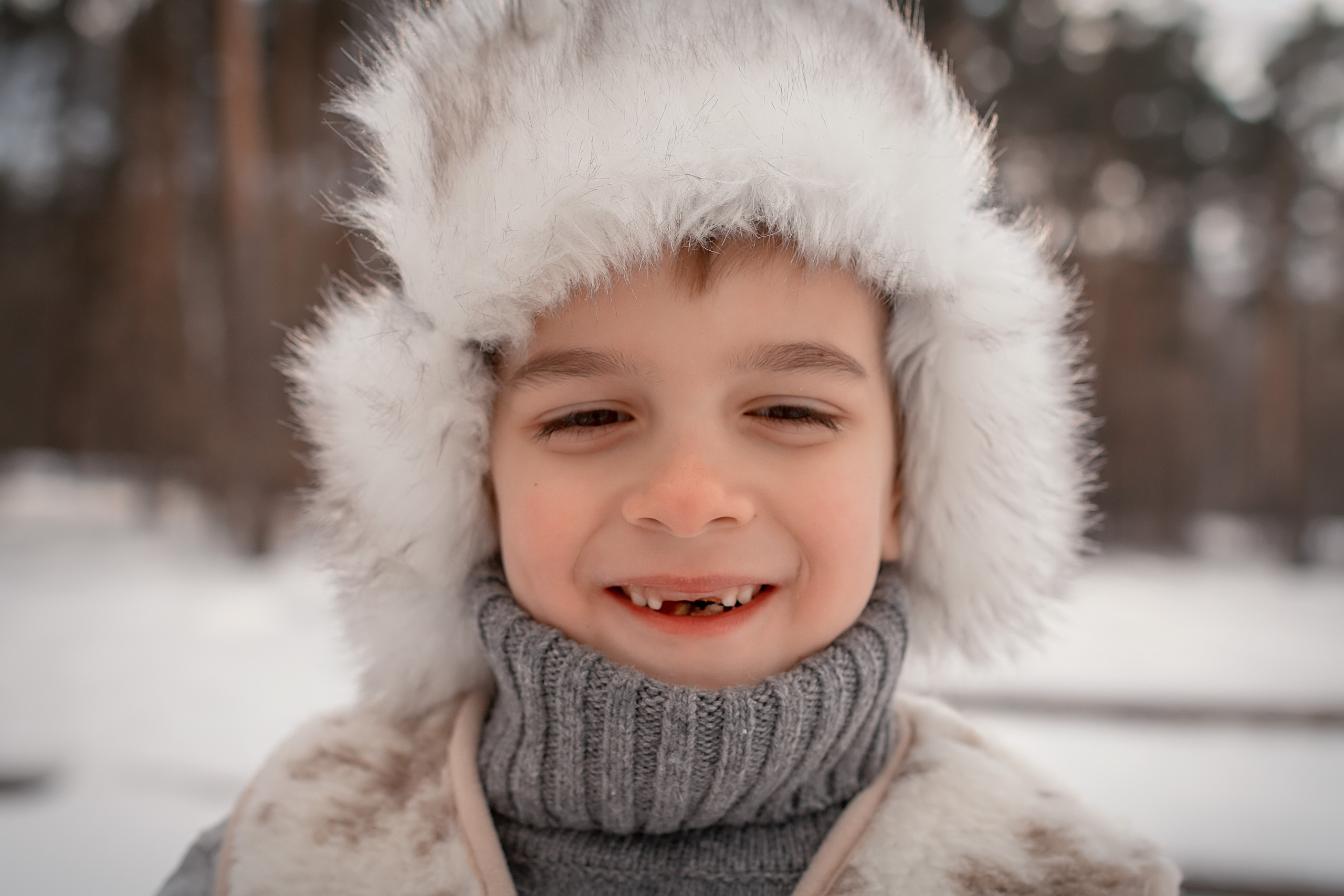 Зимняя прогулка в Мещерском лесу. Семейный и детский фотограф в Москве Екатерина Лебедева