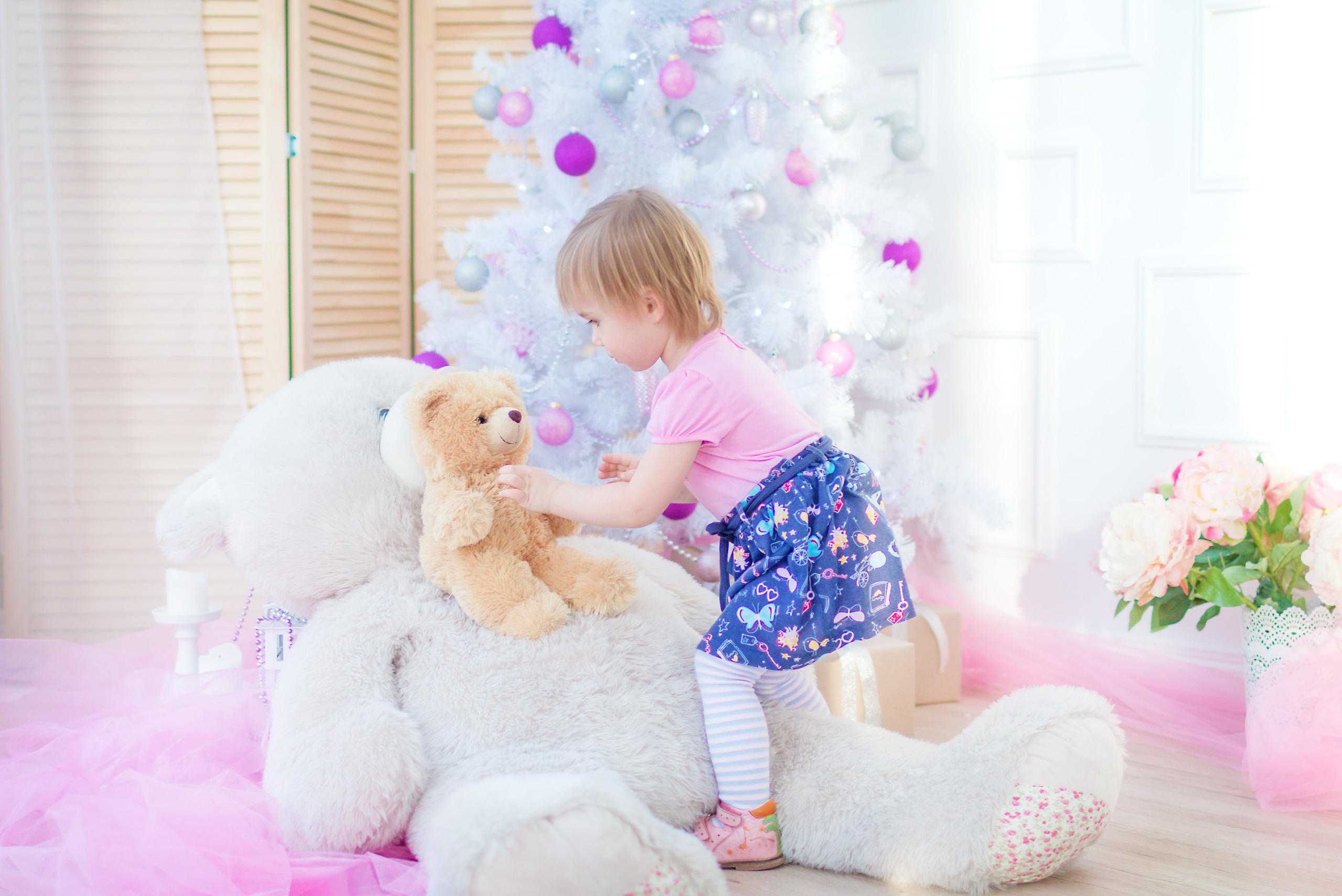 Новогодние фотосъемки в студии. Семейный и детский фотограф в Москве Екатерина Лебедева