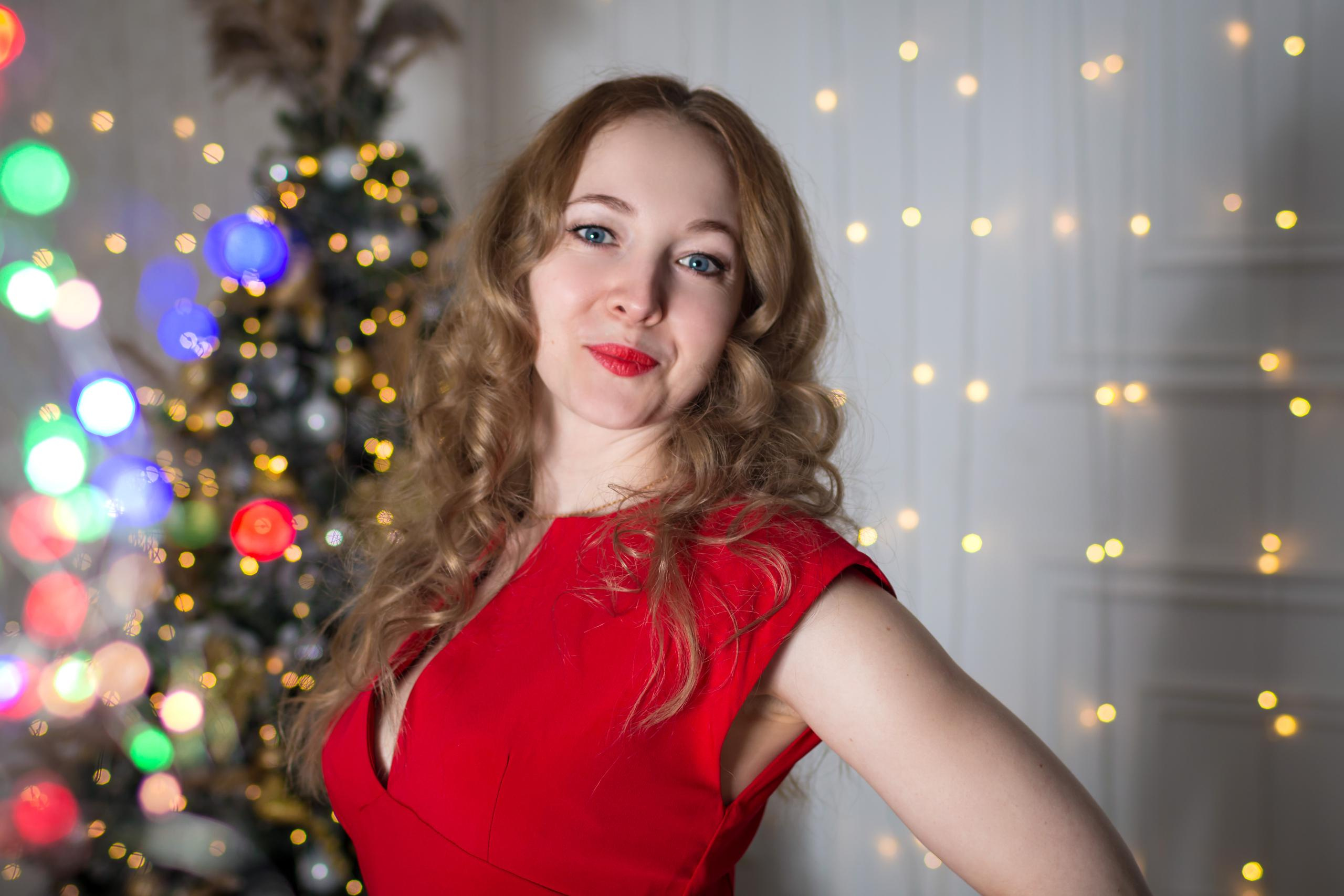 Новогодняя фотосессия в студии. Семейный и детский фотограф в Москве Екатерина Лебедева
