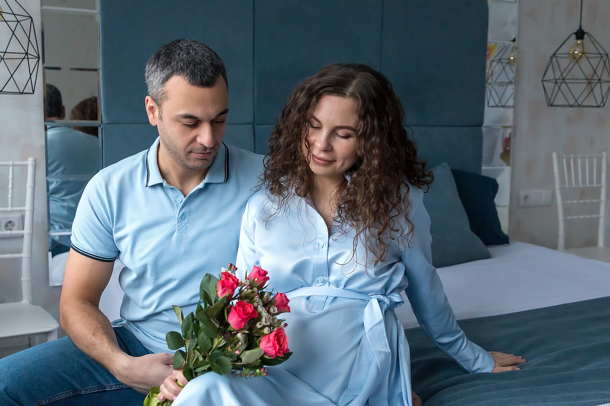 Дарья и Расул в ожидании чуда. Семейный и детский фотограф в Москве Екатерина Лебедева