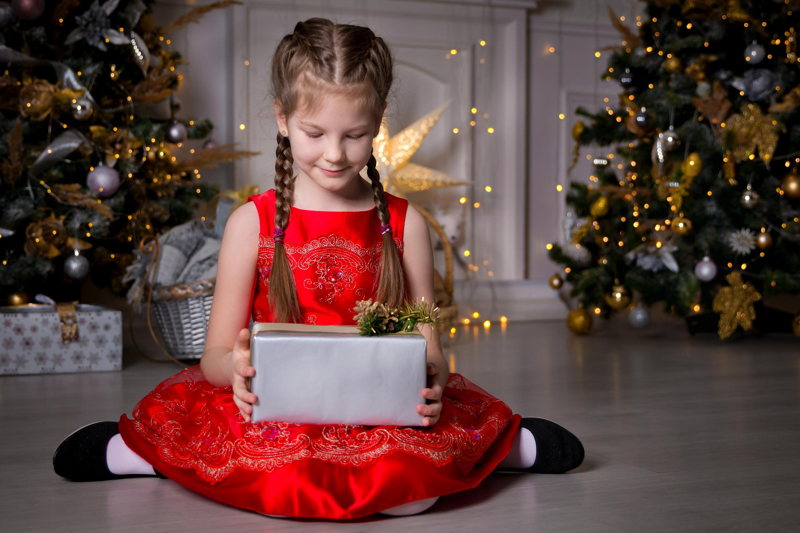 Новогодняя фотосессия в студии. Семейный и детский фотограф в Москве Екатерина Лебедева