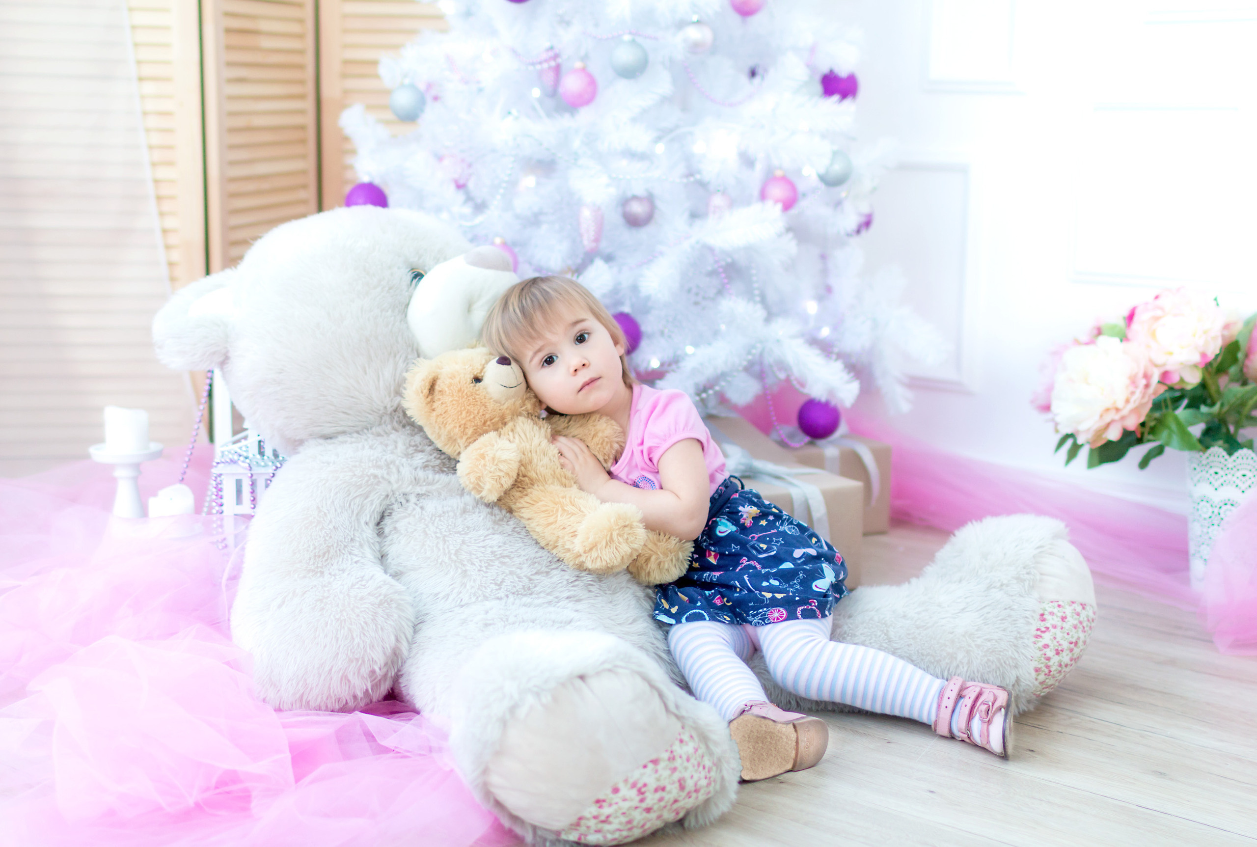 Новогодние фотосъемки в студии. Семейный и детский фотограф в Москве Екатерина Лебедева