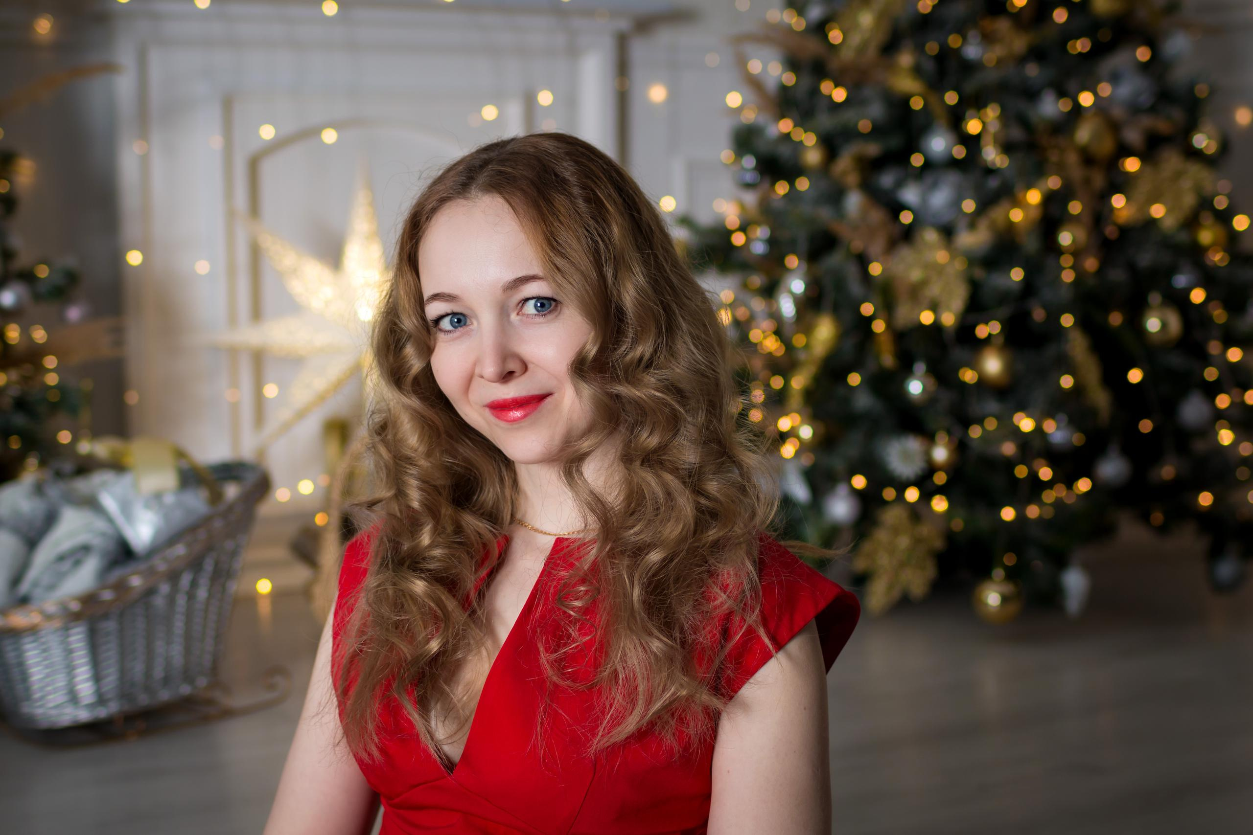 Новогодняя фотосессия в студии. Семейный и детский фотограф в Москве Екатерина Лебедева