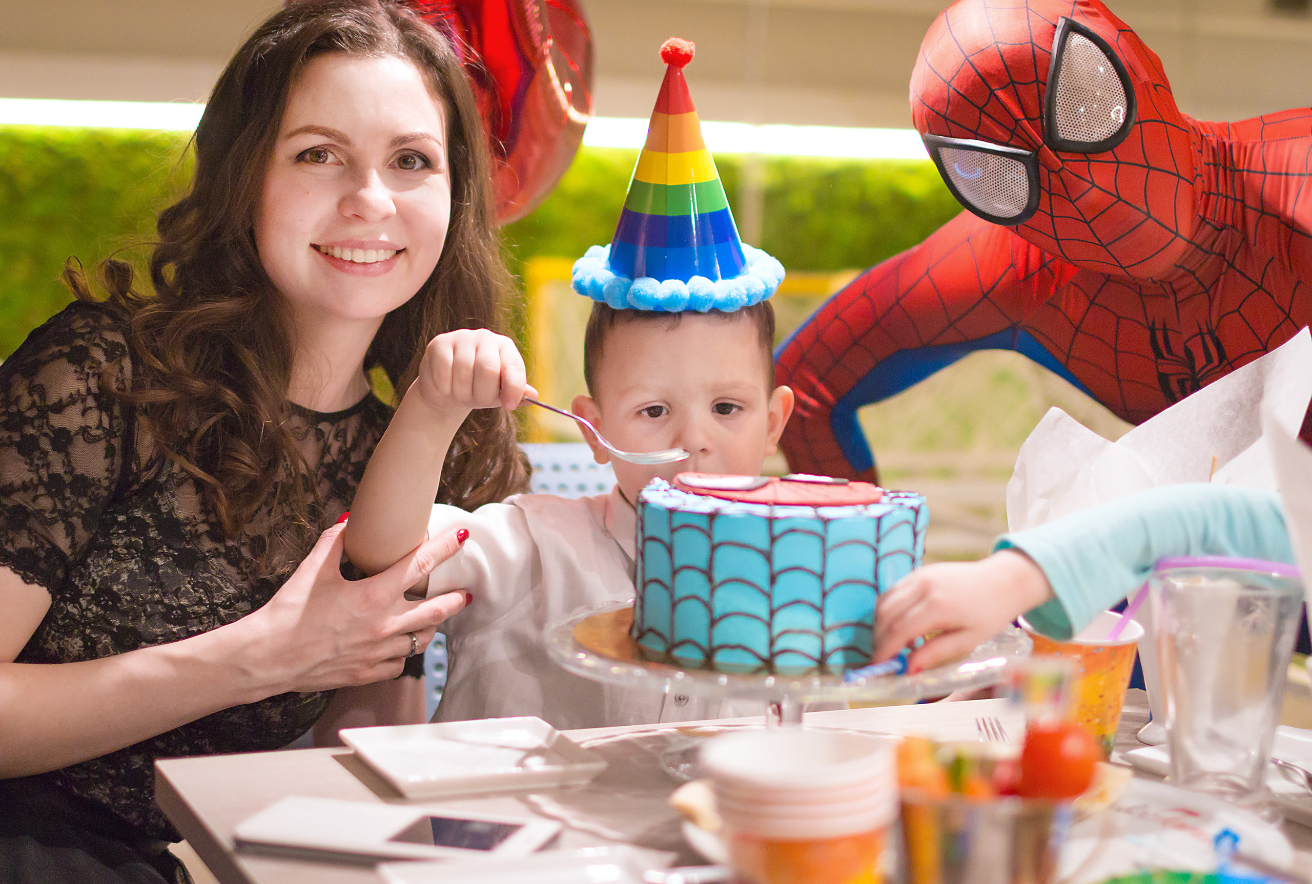 День Рождение Дамира. Семейный и детский фотограф в Москве Екатерина Лебедева